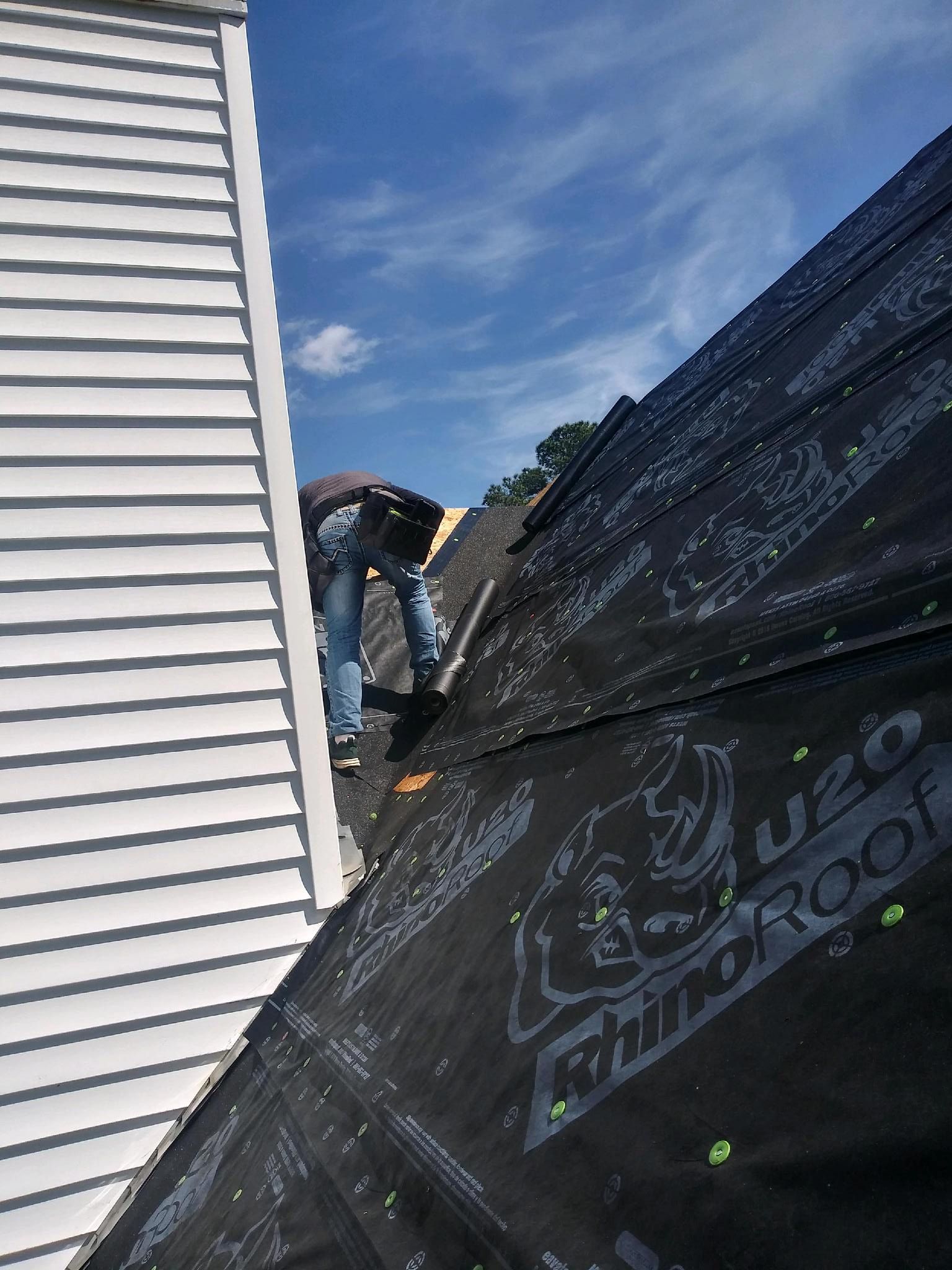 Metal Roofing 1158 Cypress Church Rd Re-roof - Metal Roofing by American Roofing NC