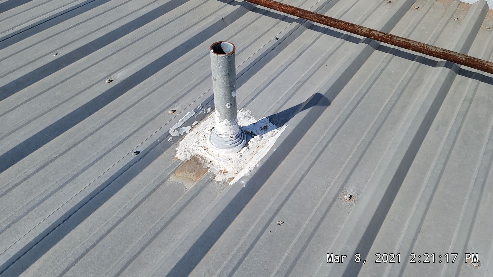 Commercial Roofing Installation using 50 mil PVC by Hostetler Roofing