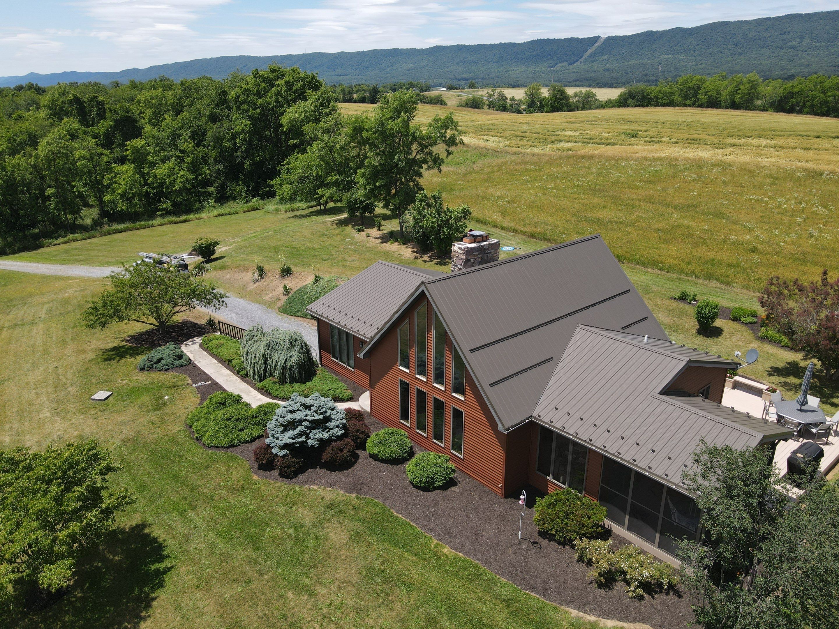 Everlast Azm Matte Bronze by Teflon Roofing