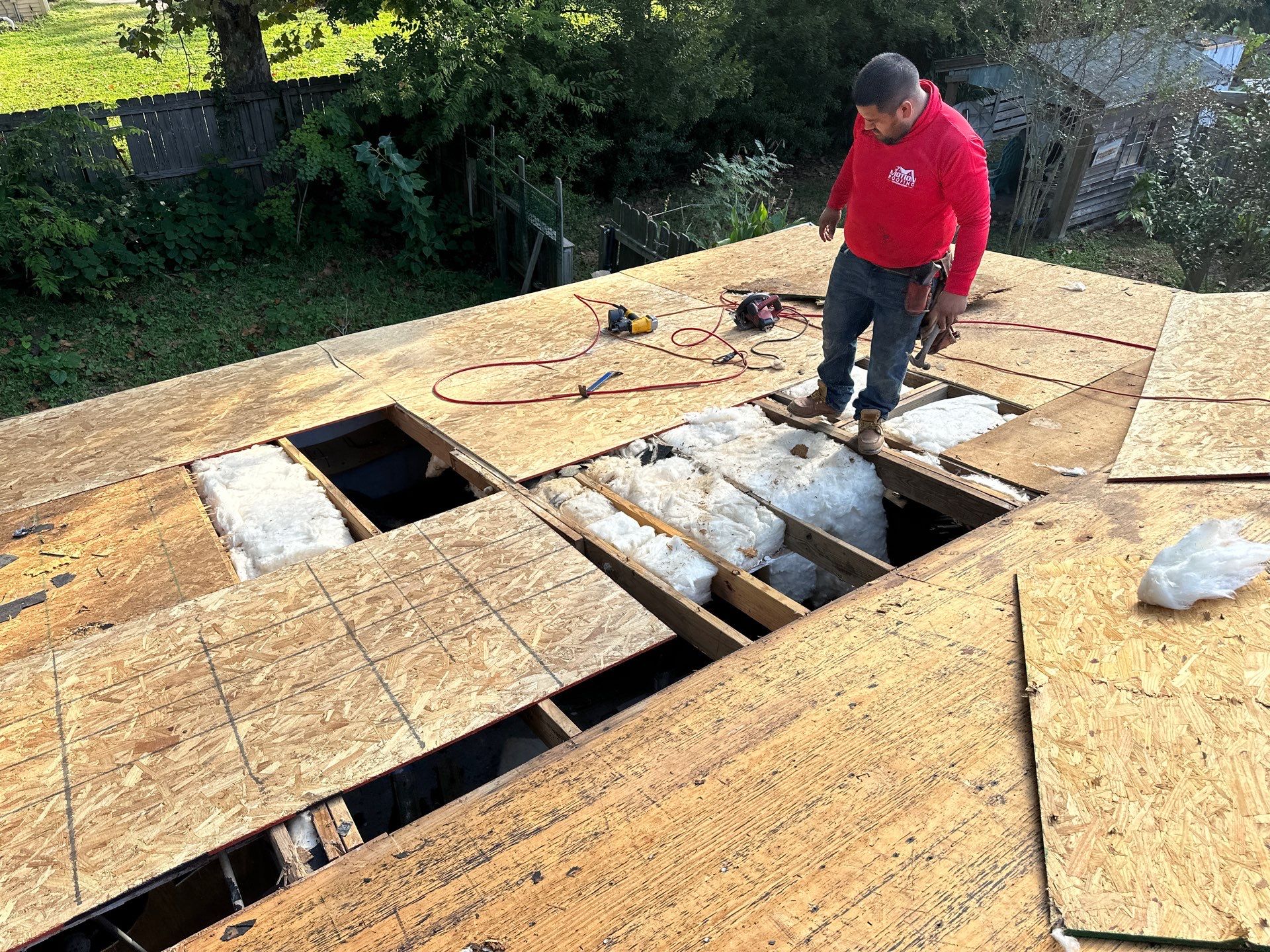 Project in Lake Jackson by Motion Roofing