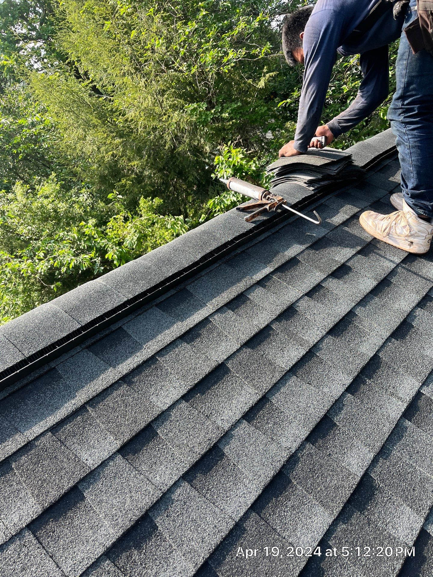 Expertly installed Ridges by Georgia Roof Advisors