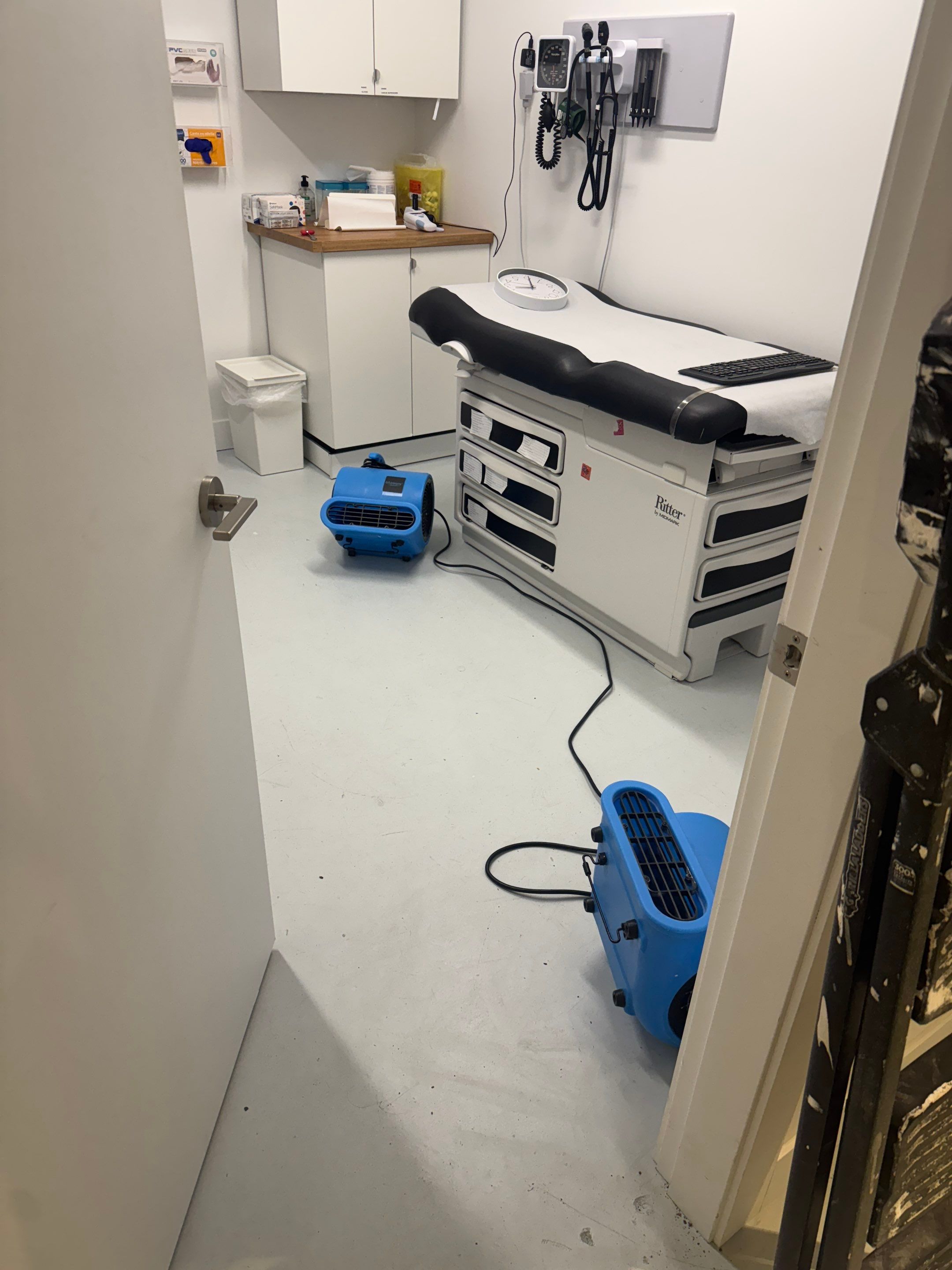 Vancouver Medical Clinic Water Damage Restoration by YVR Construction Group