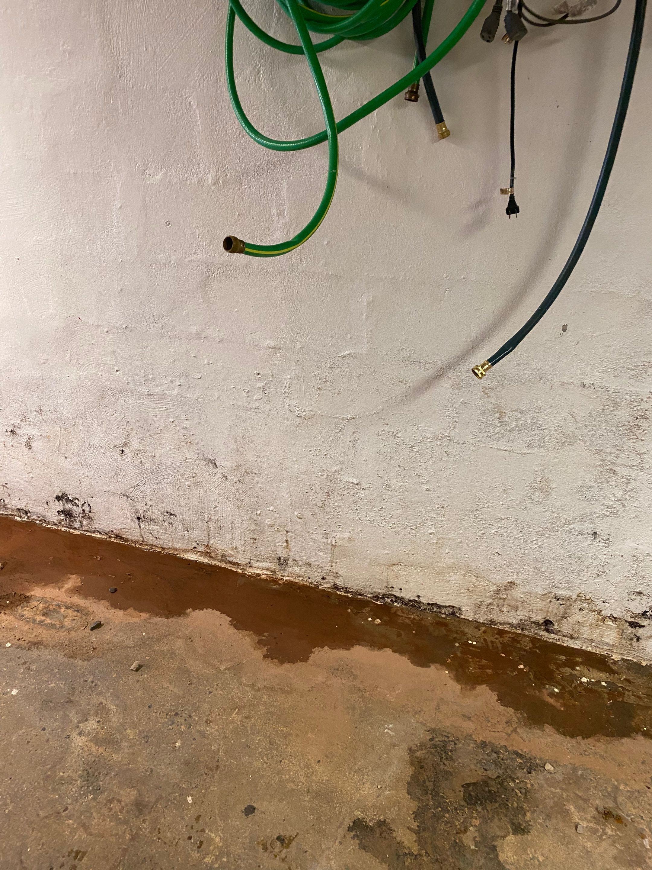Interior French Drain Job in Bayonne, NJ by Pure Service Pro, LLC 