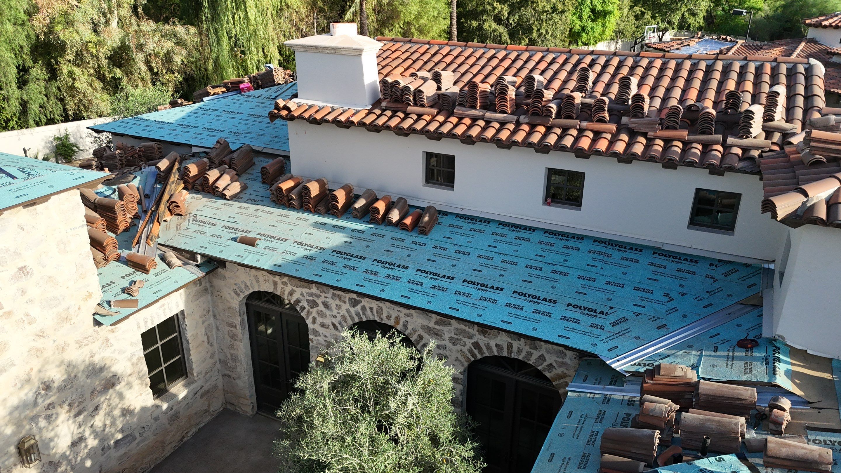 Project in Paradise Valley, AZ by Saint Roofing