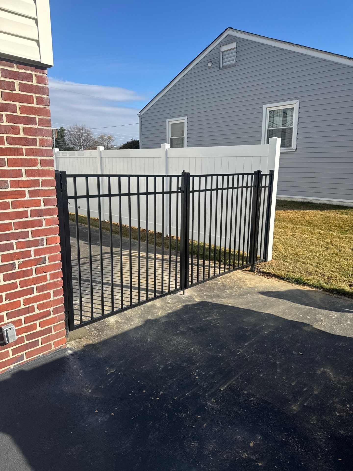 Project in Broomall, PA by Jensen Fencing