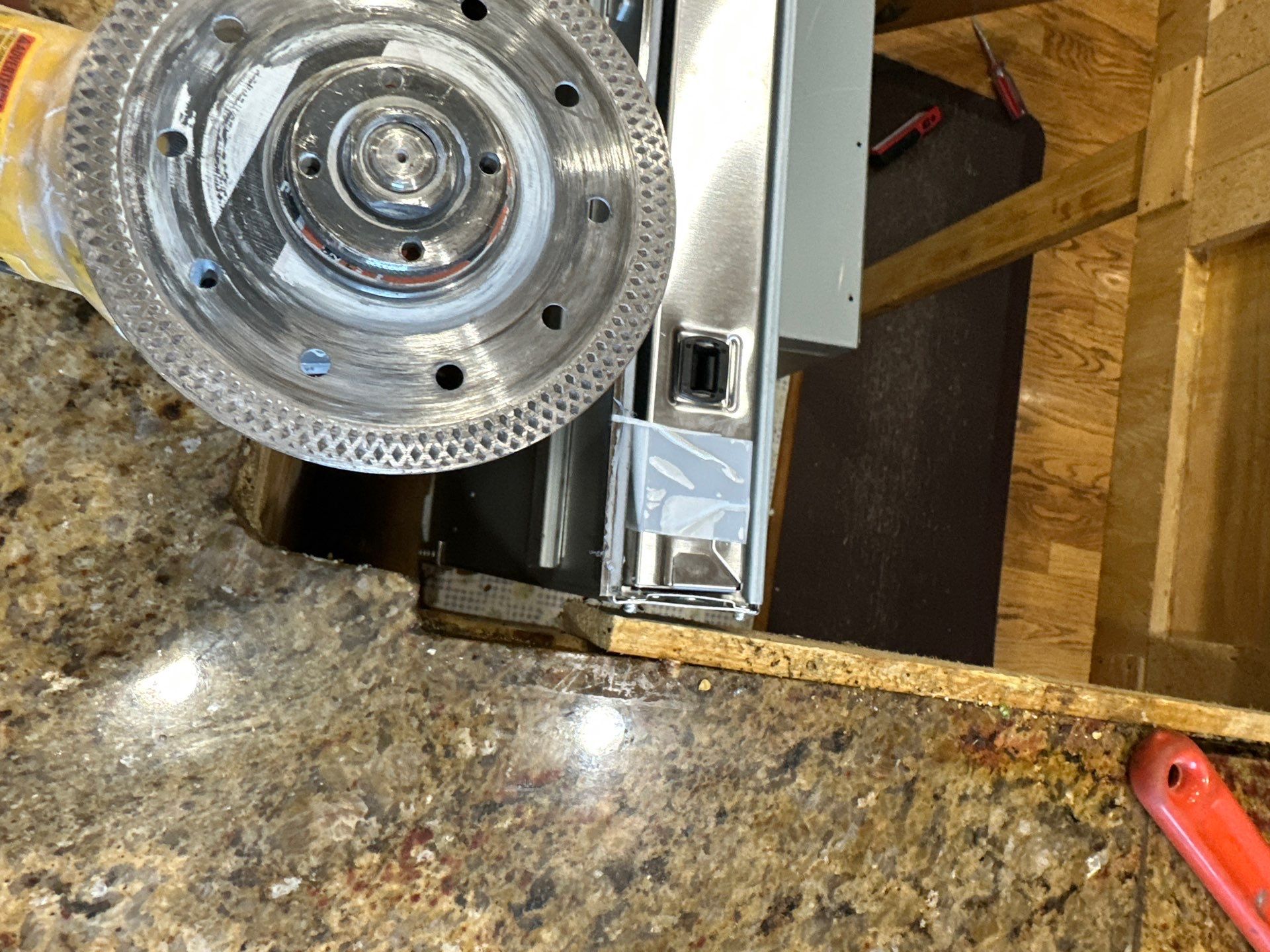 Dishwasher/ Gas Cook Top/ Pop Up Vent (Installation) by RoundHouse Installations