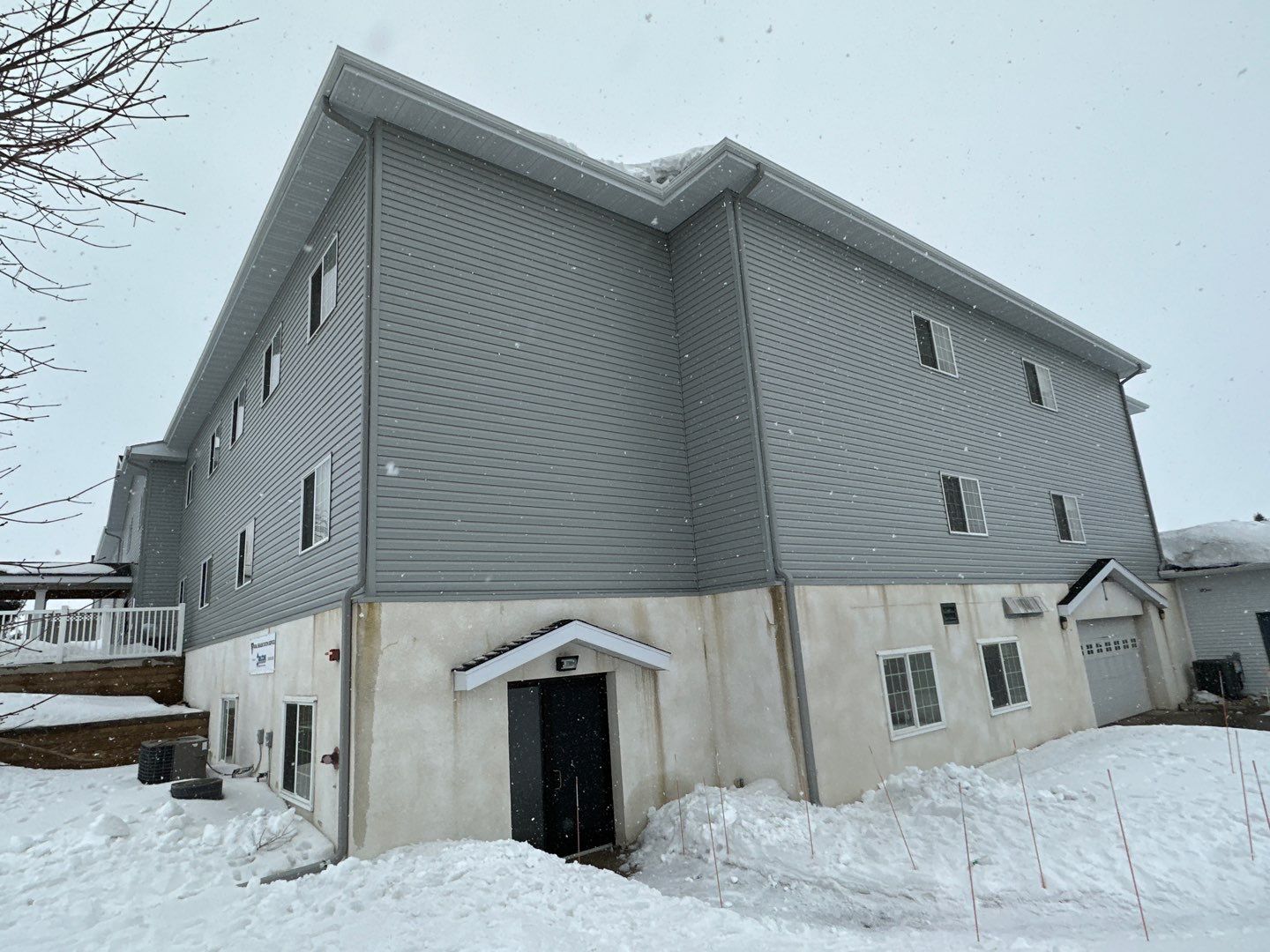 630' of White 5" Gutter in Morris by Next Level Seamless Gutters / Exteriors Inc.