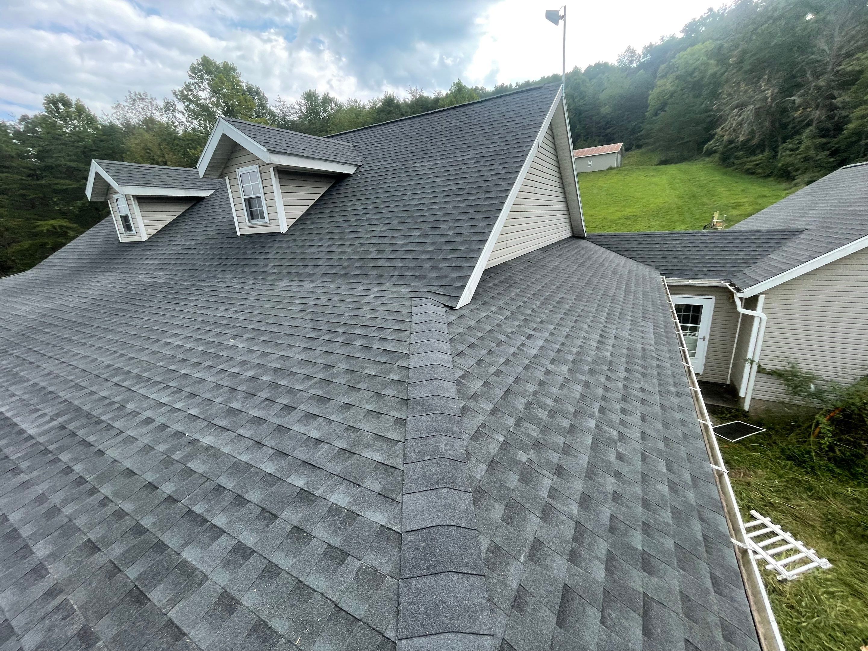 Residential Roofing Installation using GAF Timberline HDZ by Rainstoppers Roofing