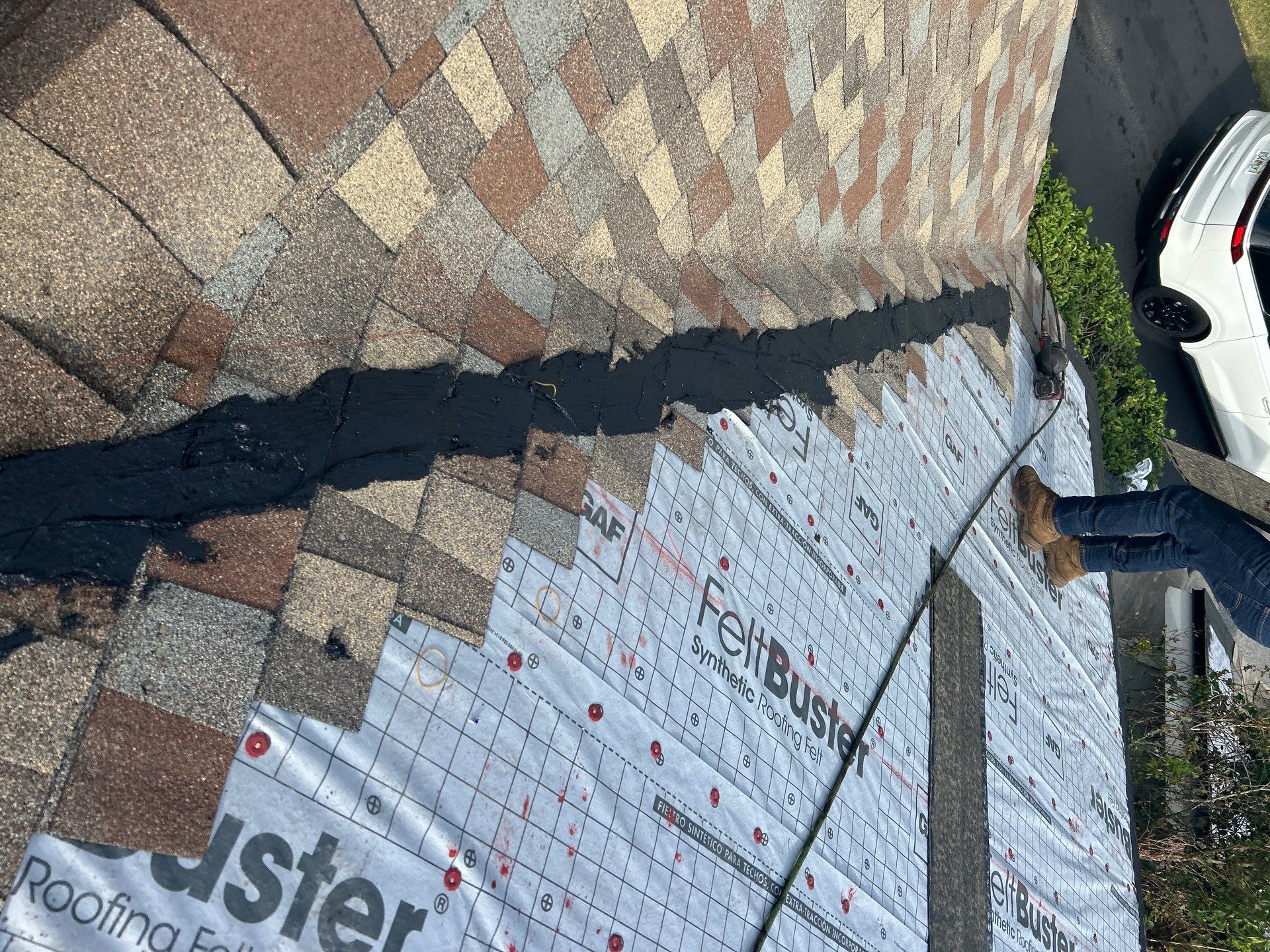 Project in Gainesville by True Force Roofing