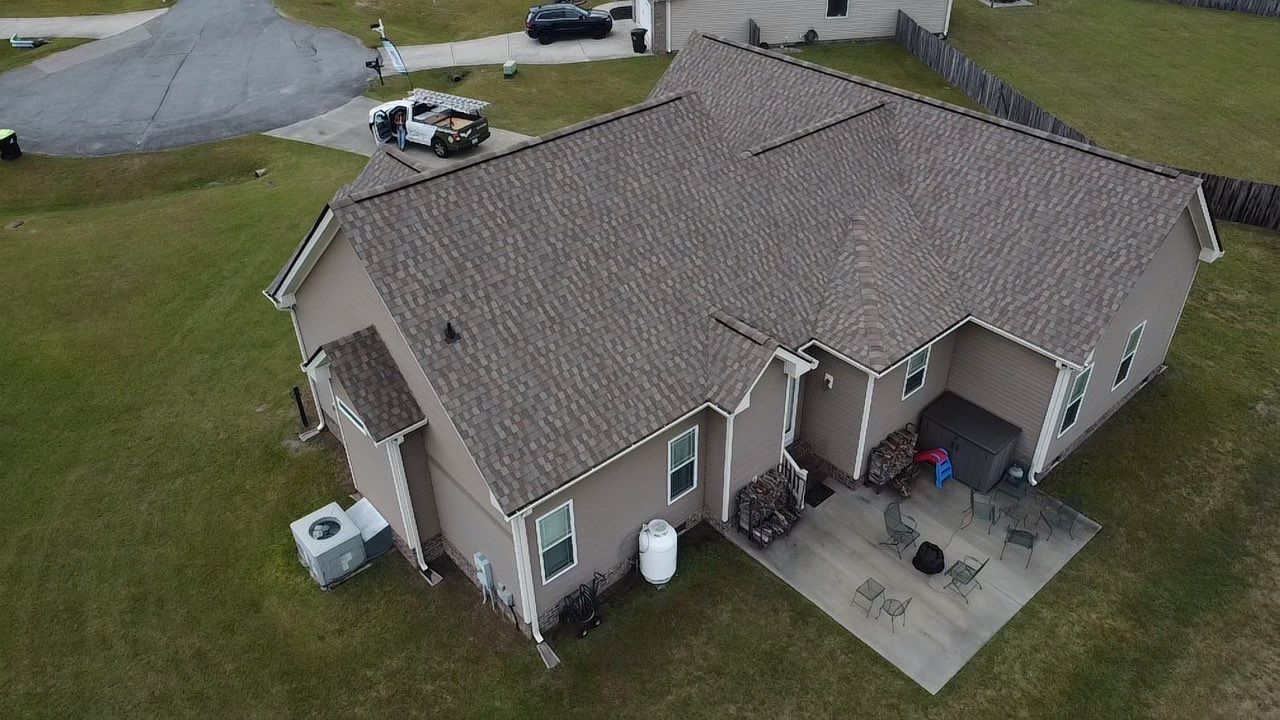 GAF HDZ Golden Harvest by Skybird Roofing