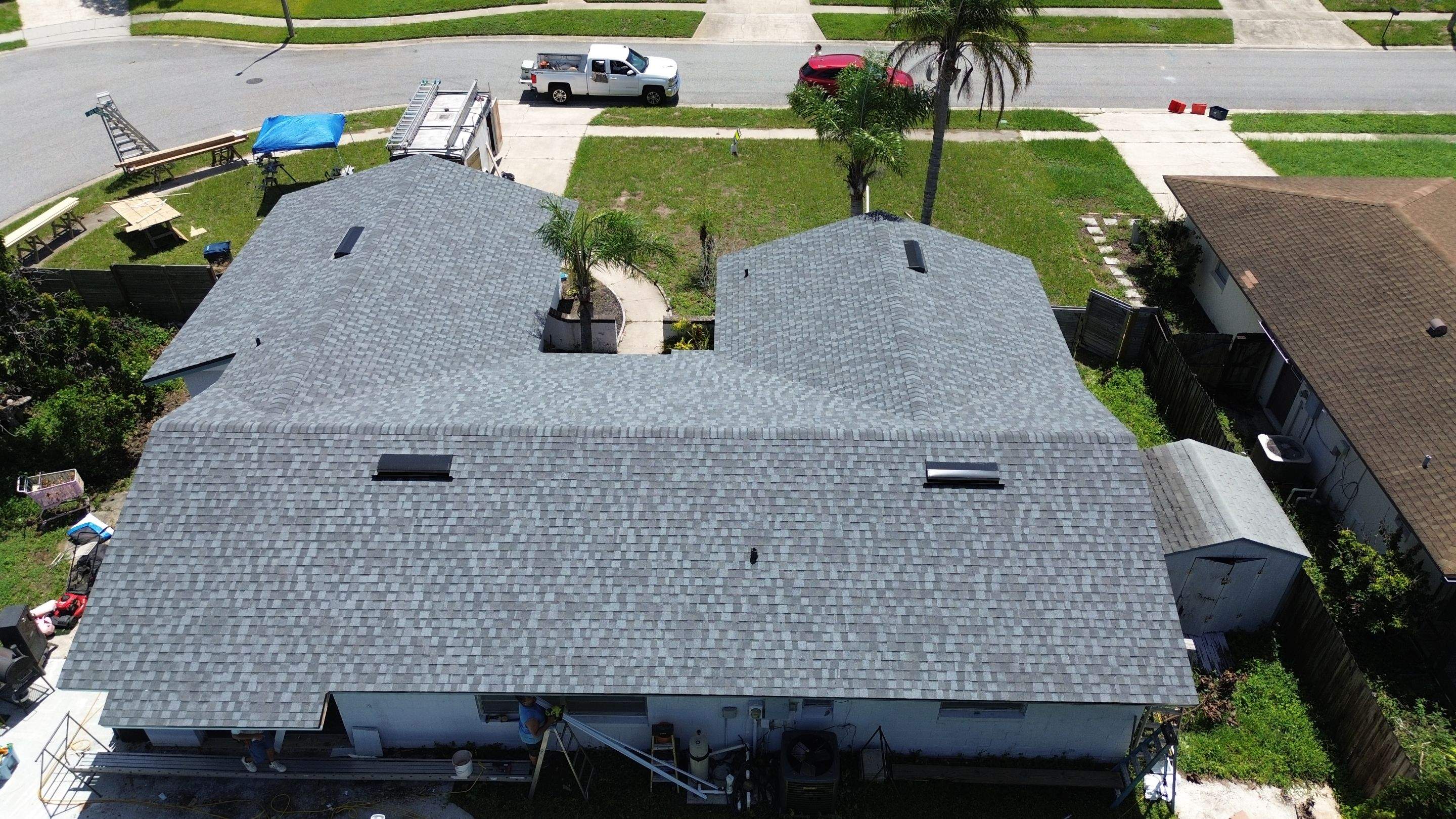 Reroof in Orlando FL by Gold Key Roofing