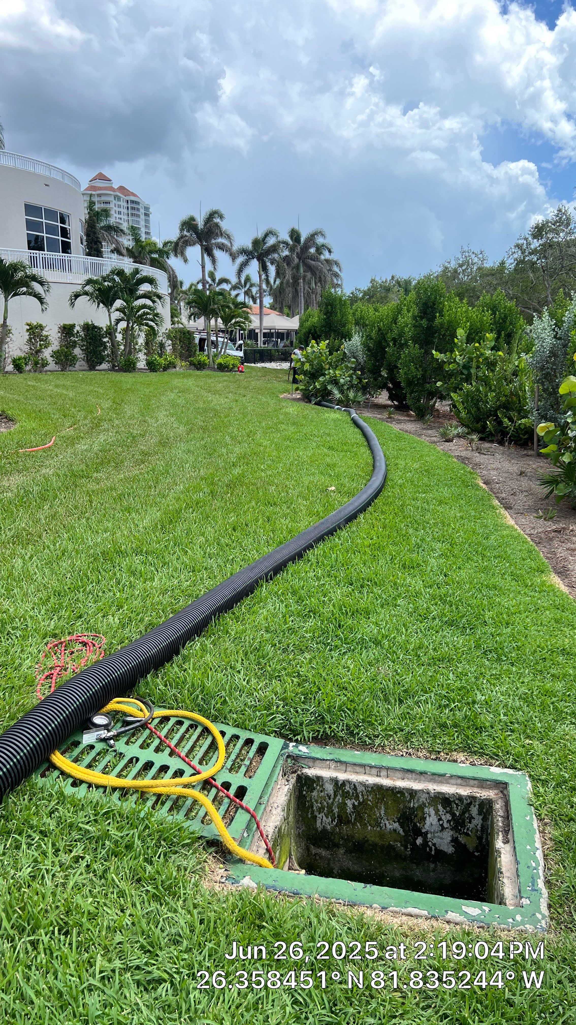 Bonita Bay Condo Stormwater Maintenance with PRS by APS Power & Water