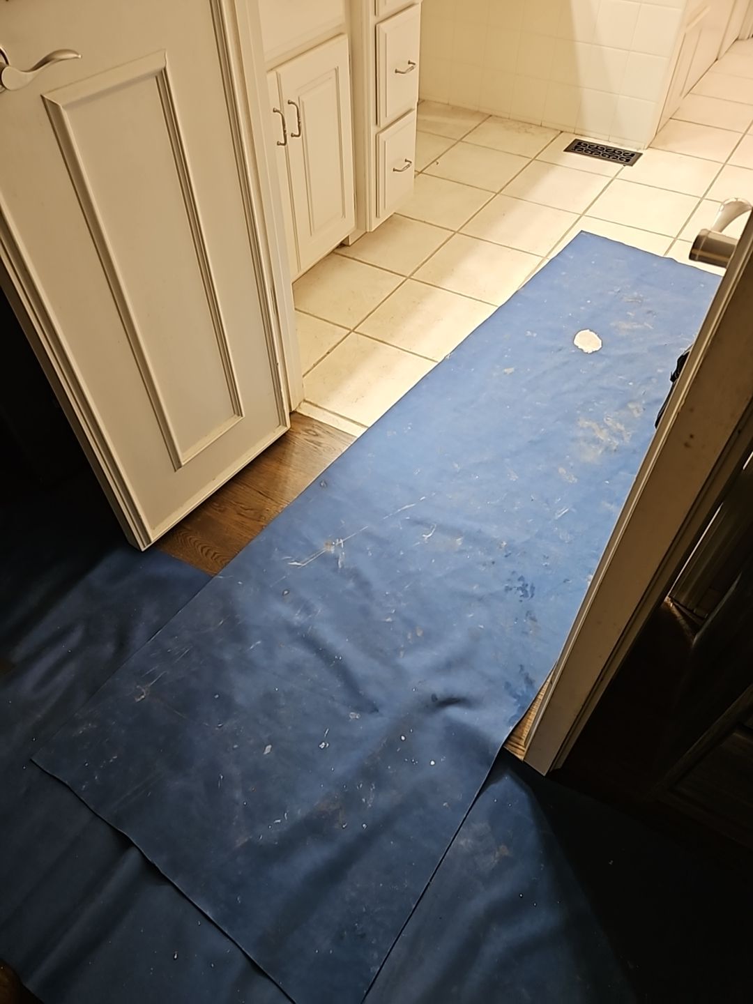 Full bathroom with giant shower AND doggy shower by The Shower Company