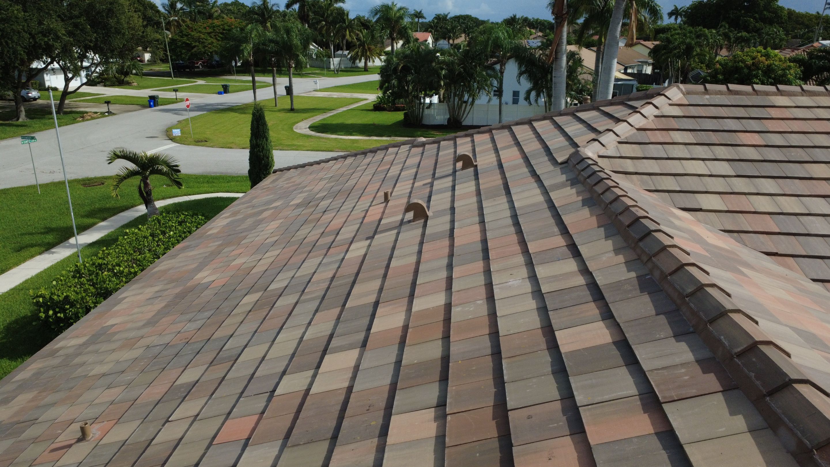 Residential Roofing Installation using Eagle Roofing Tile by BLUES BROTHERS ROOFING