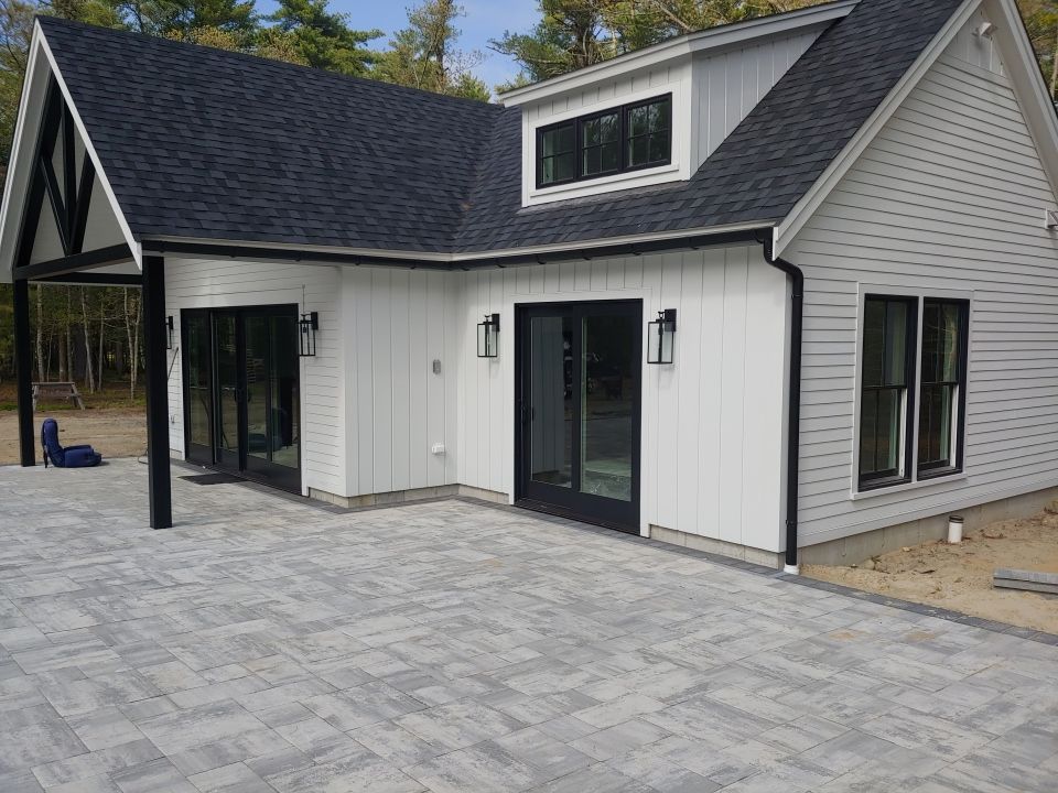 Gutter Installation using 6" Half Round Aluminum Gutter by Gutter Pro Enterprises