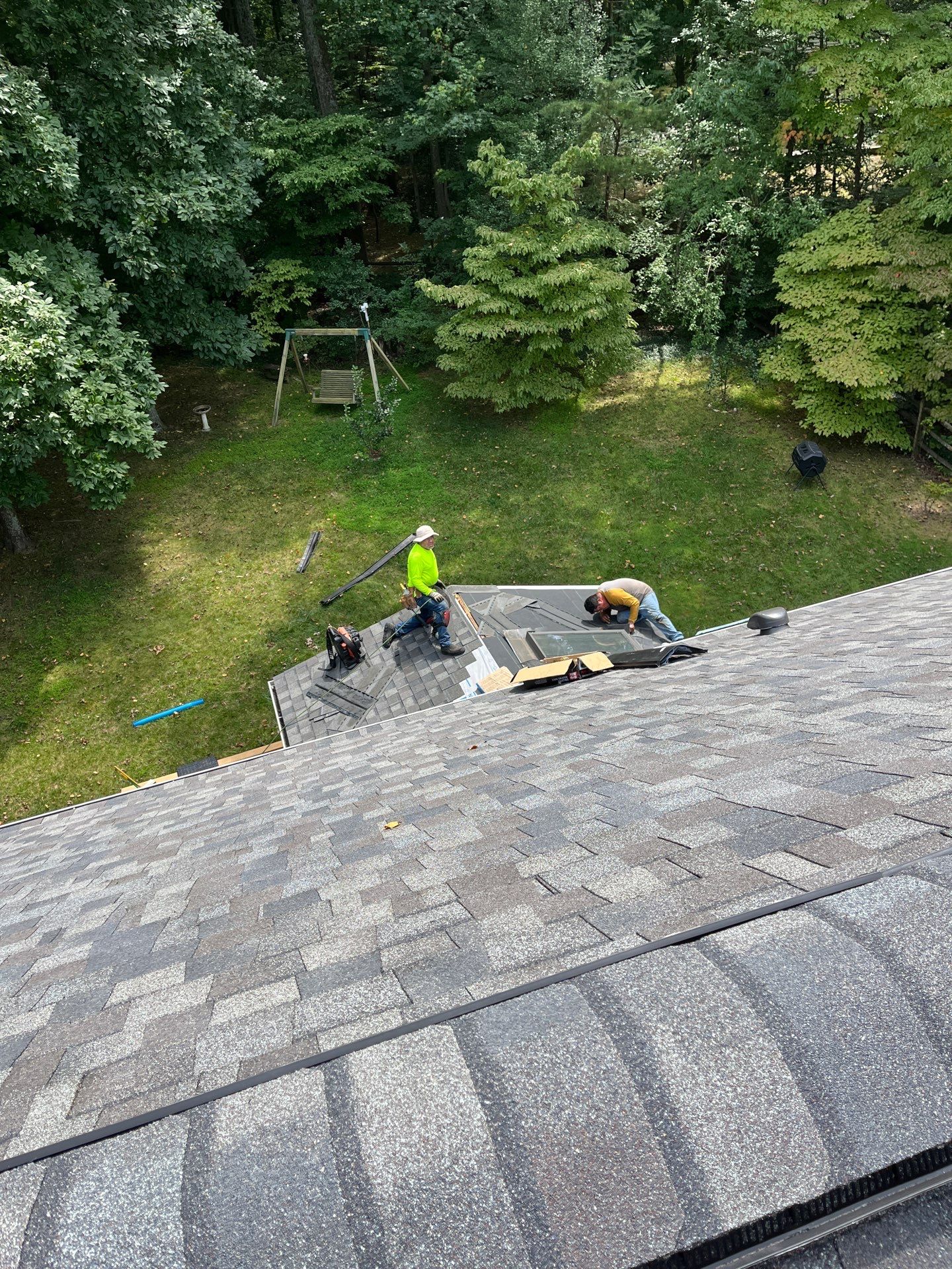 Burke: Residential Roof Replacement with CertainTeed Landmark Pro Designer Shingles in Max Def Driftwood by RM Banning, Inc.