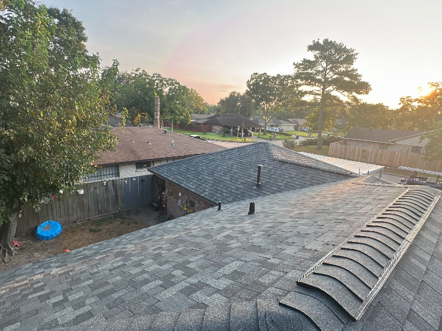 Residential Roofing Installation using Owen's Corning Duration (Lifetime) Shingles by Roof Repair Company