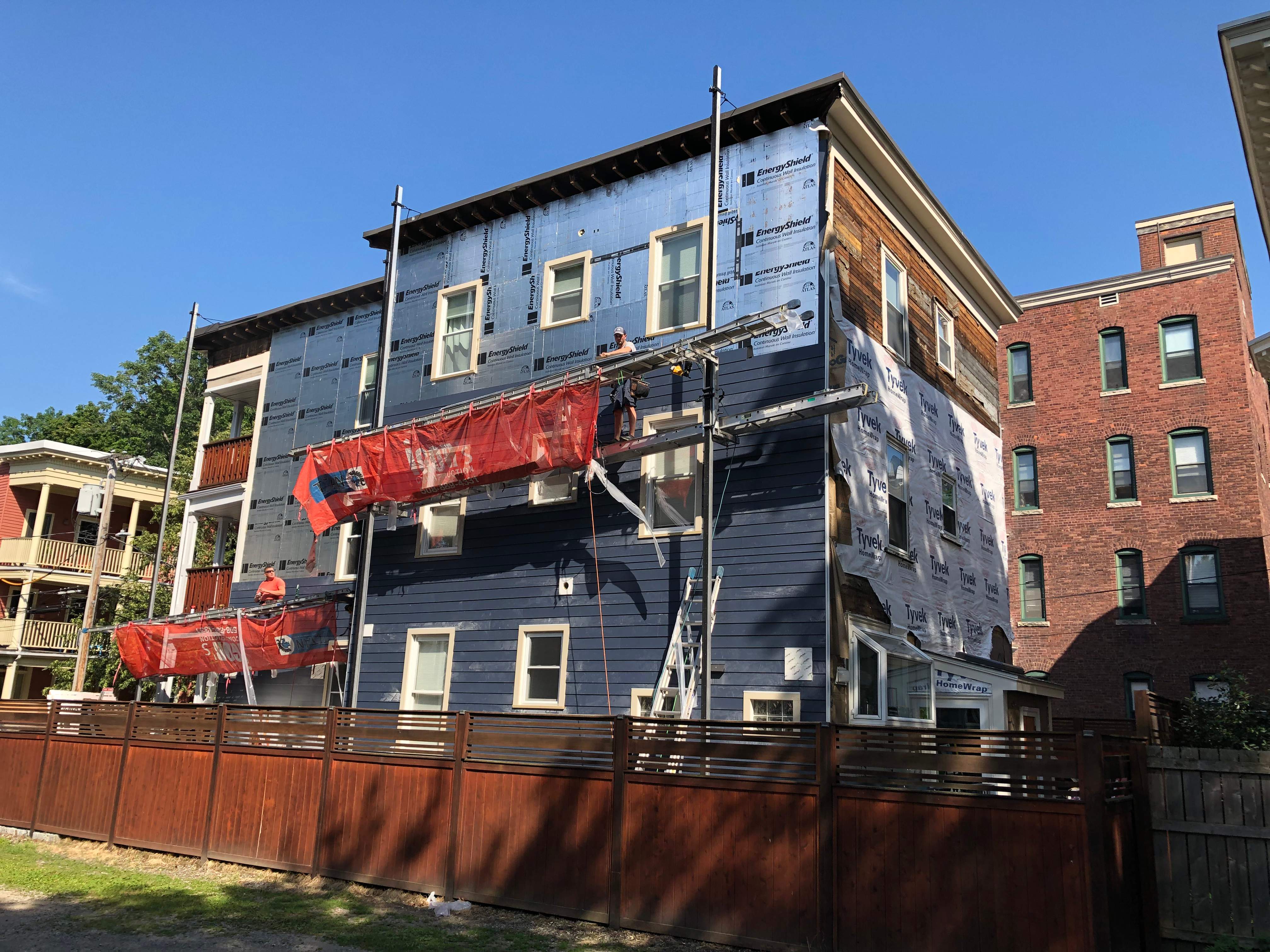Siding Installation using James Hardie by UBrothers Construction
