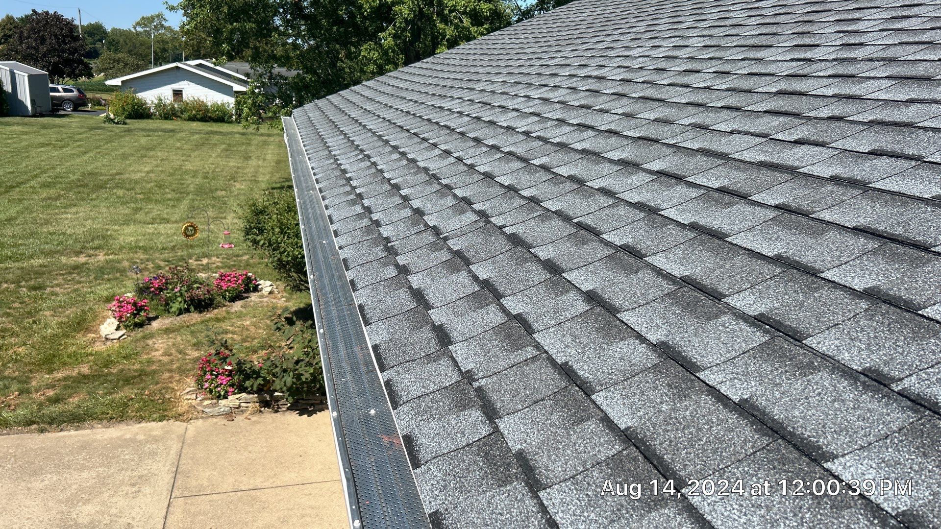 Residential Roofing Installation using Timberline UHDZ Shingles - Pewter Gray by RoofX 
