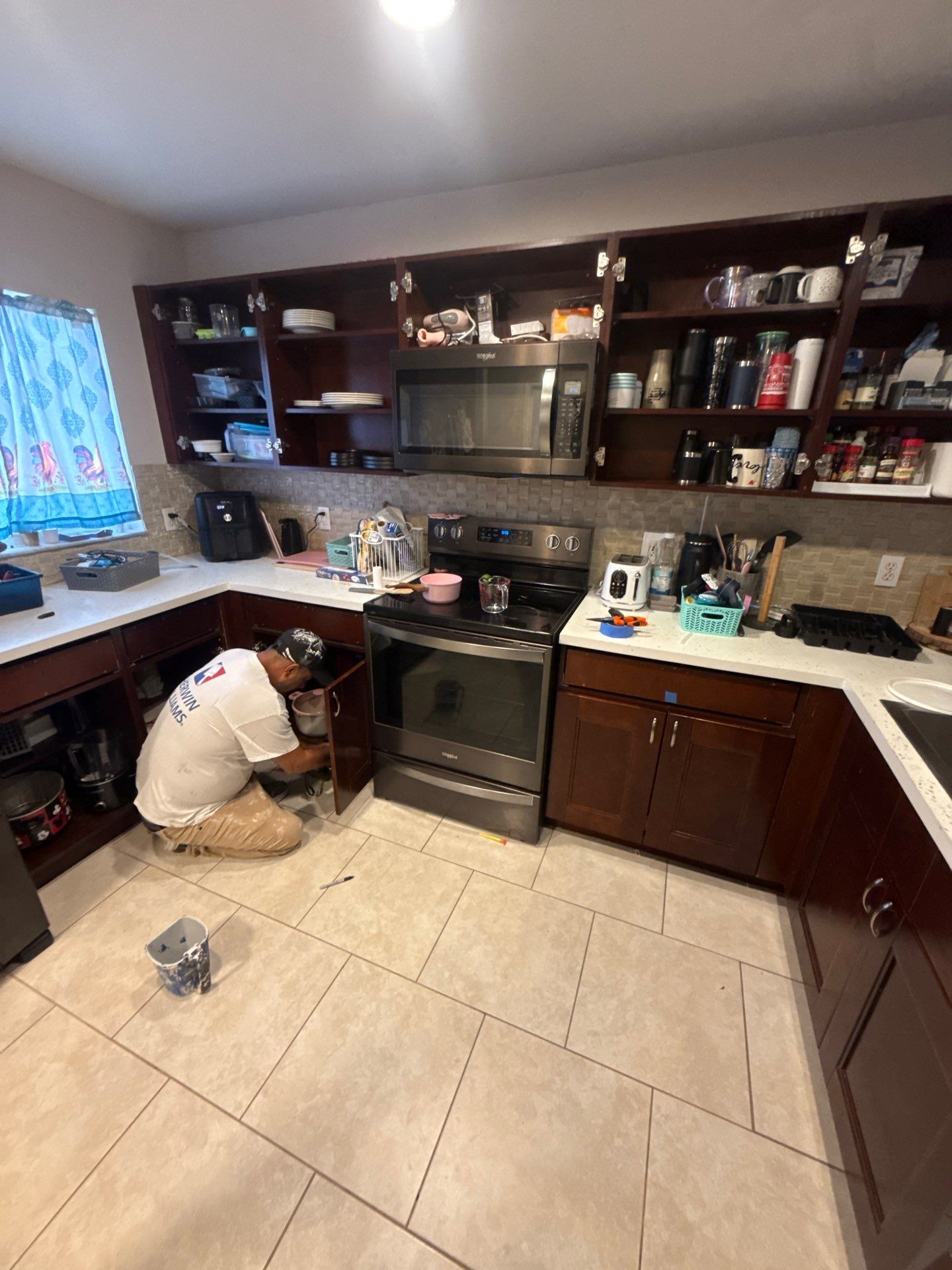 Cabinet Repaint by Fresh Coat Painters