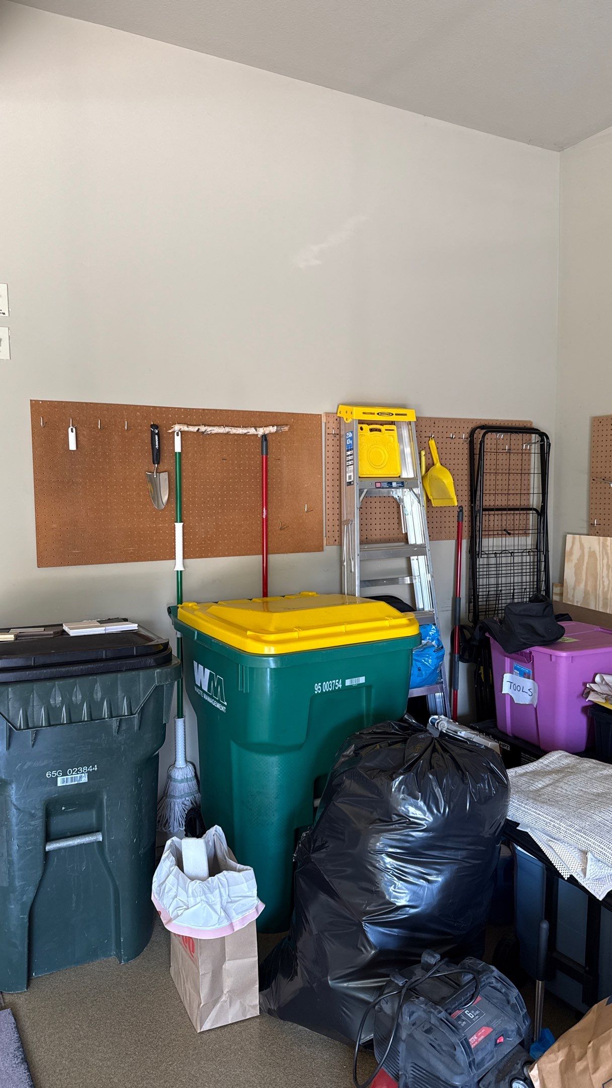 Garage Slatwall Storage System Installation in Overland Park by Banner Garage