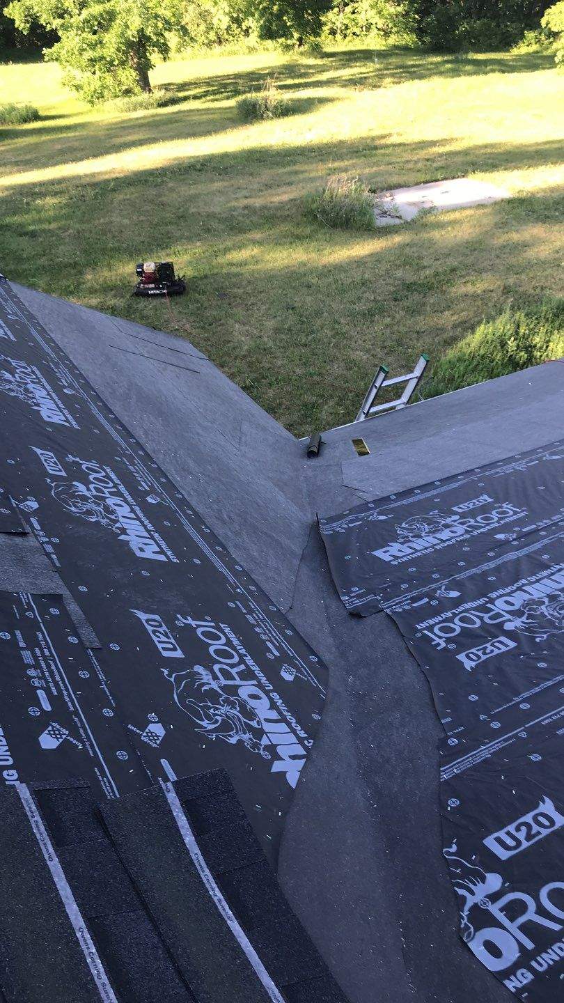 New Roof using tools by Customer Success Demo Account
