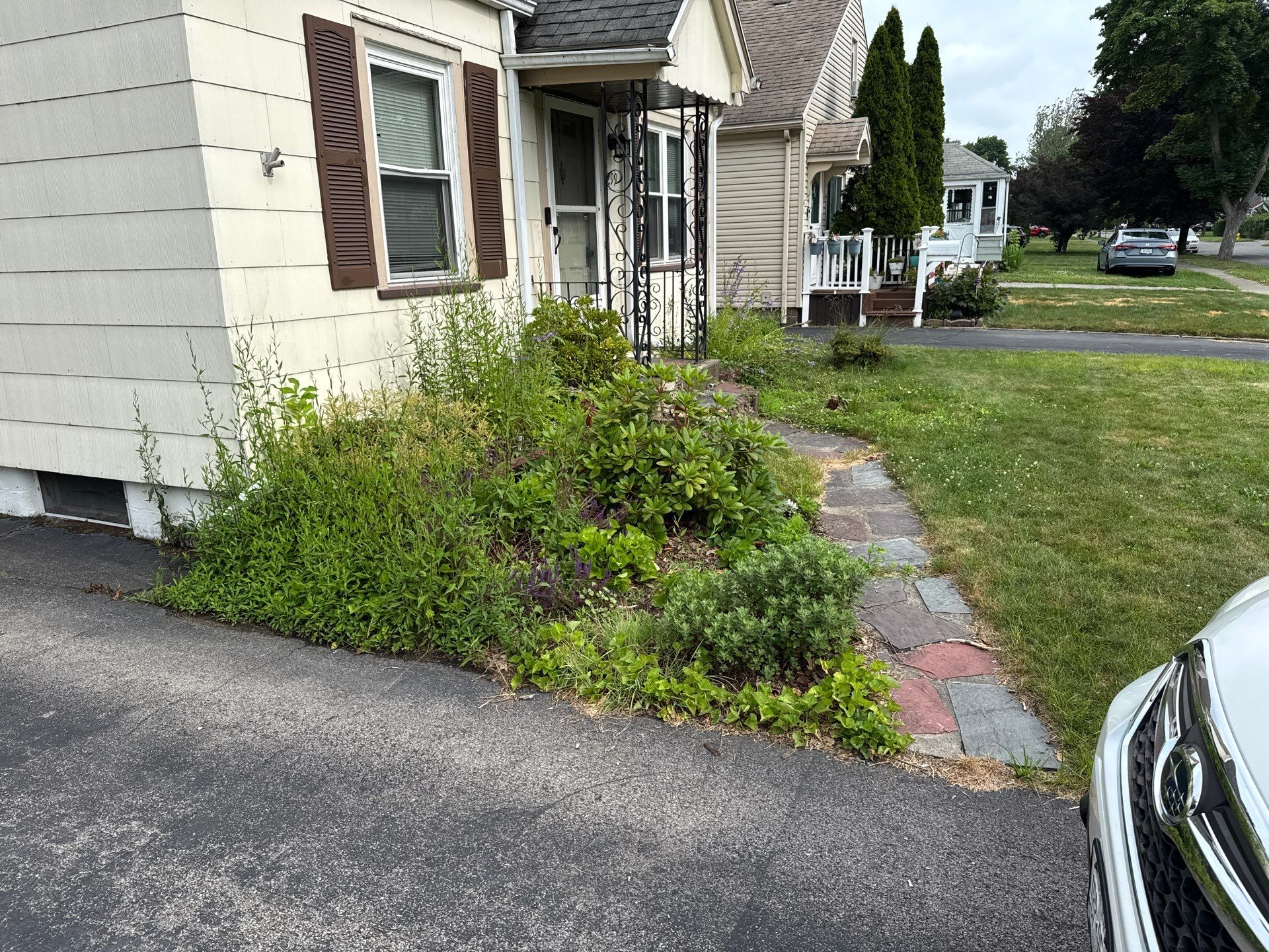 Broom Finish Porch and Walkway  by NG Masonry & Construction LLC