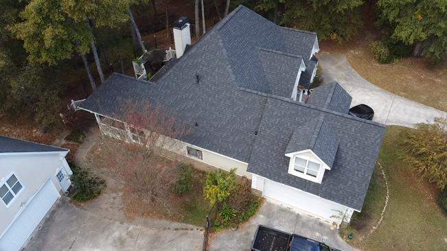 Reroof paid for by the insurance company. by Galian Roofing LLC