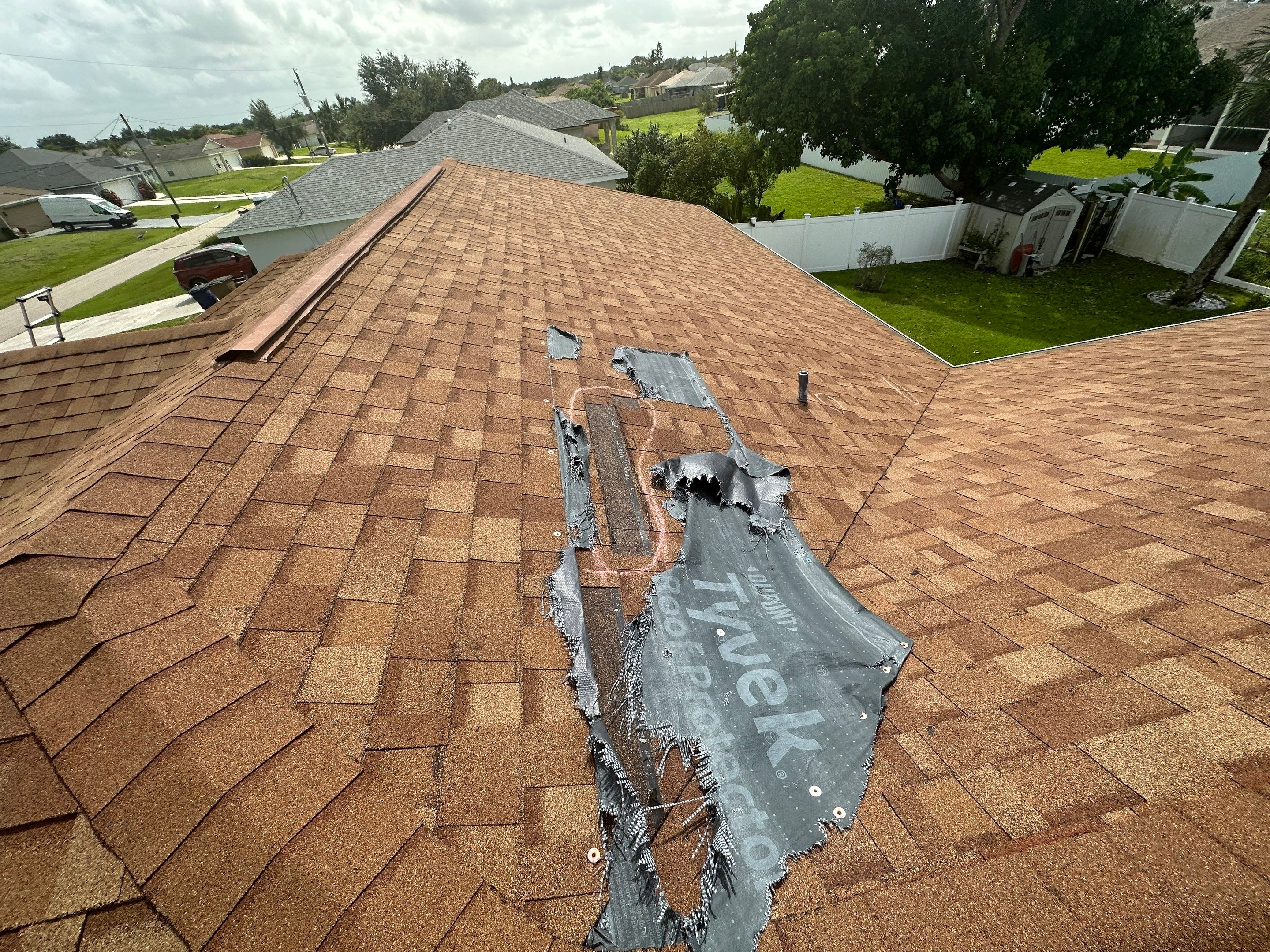 Roof Damage Claim in Lehigh Acres by FLAPA & KeyStone