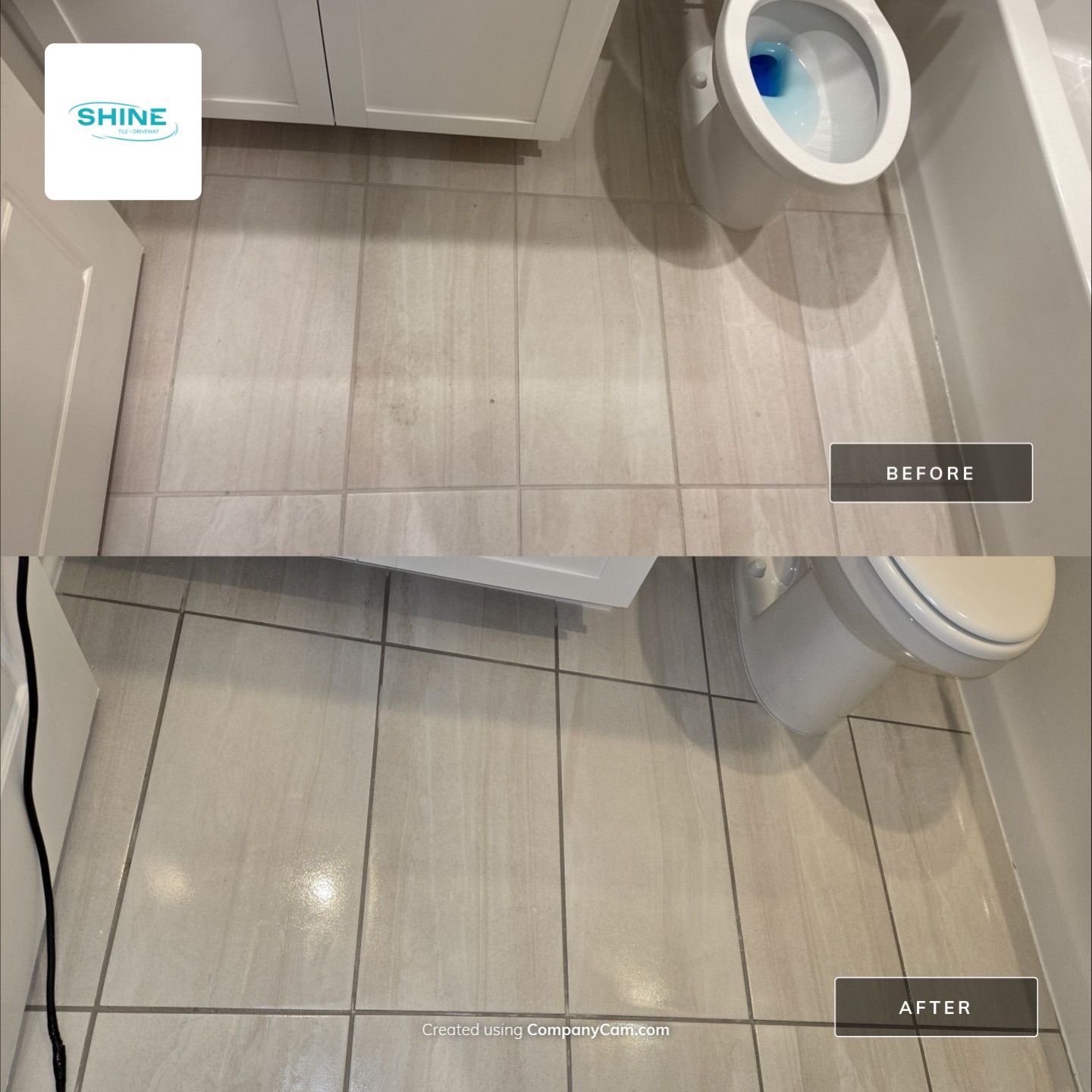 Project in Balcones Creek by SHINE Tile and Grout Cleaning