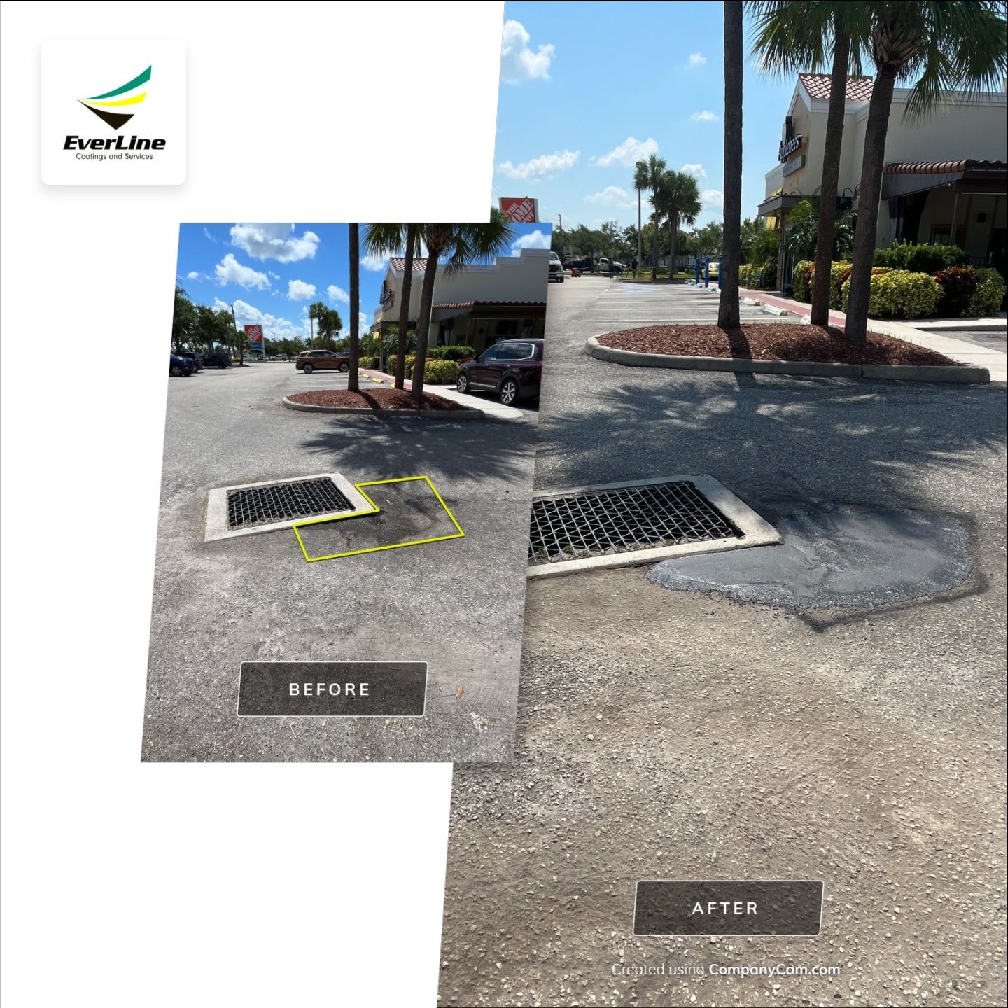 Smart Maintenance, Lasting Appeal: Parking Lot Upgrade at Applebee’s by Everline Coatings & Services - Southwest FL