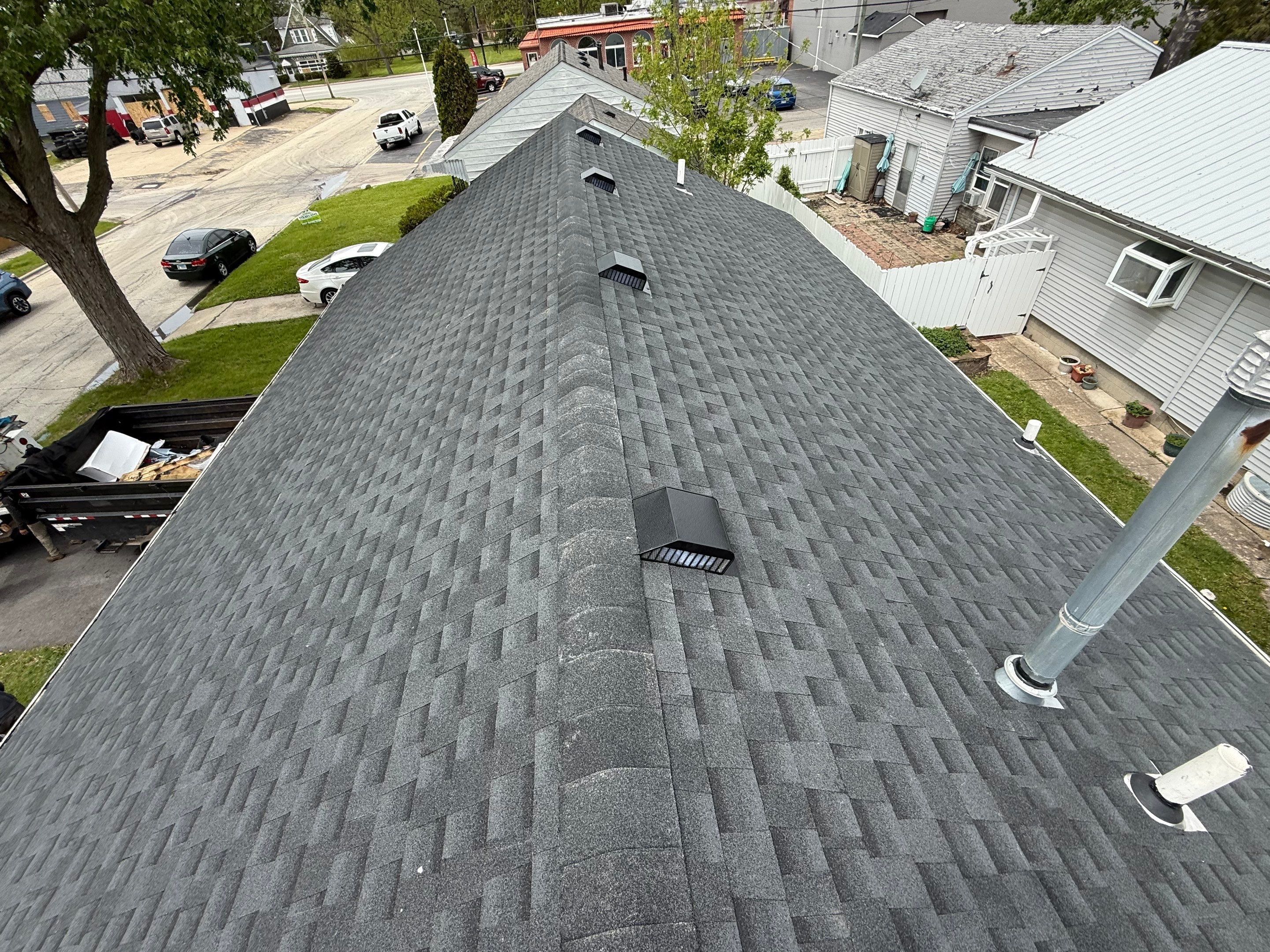 Roof replacement by Optimal Home Improvement 