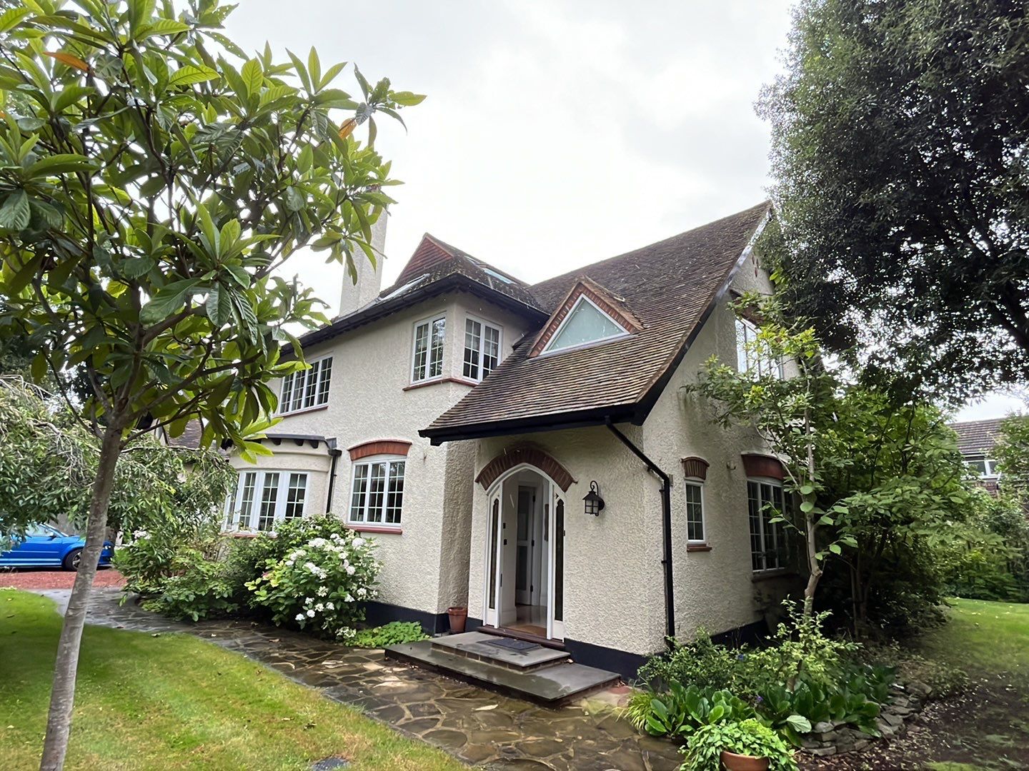 Roof Clean - Biocide Treatment using Honda 15lpm Low Pressure Washing Machine by Ges Exterior Cleaning ltd