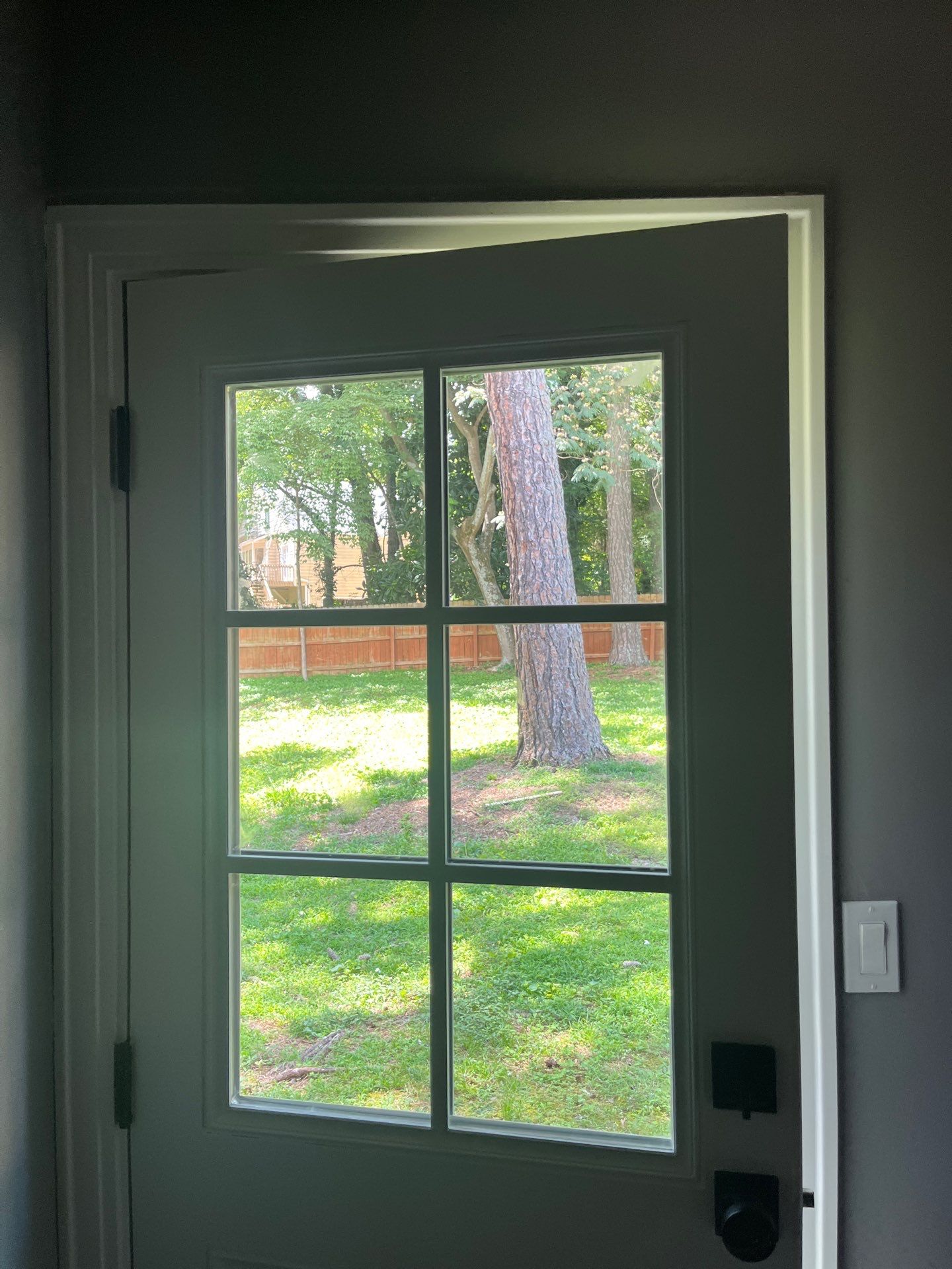 Three Door Installations using Harris Fiberglass Doors by Nelson Exteriors 