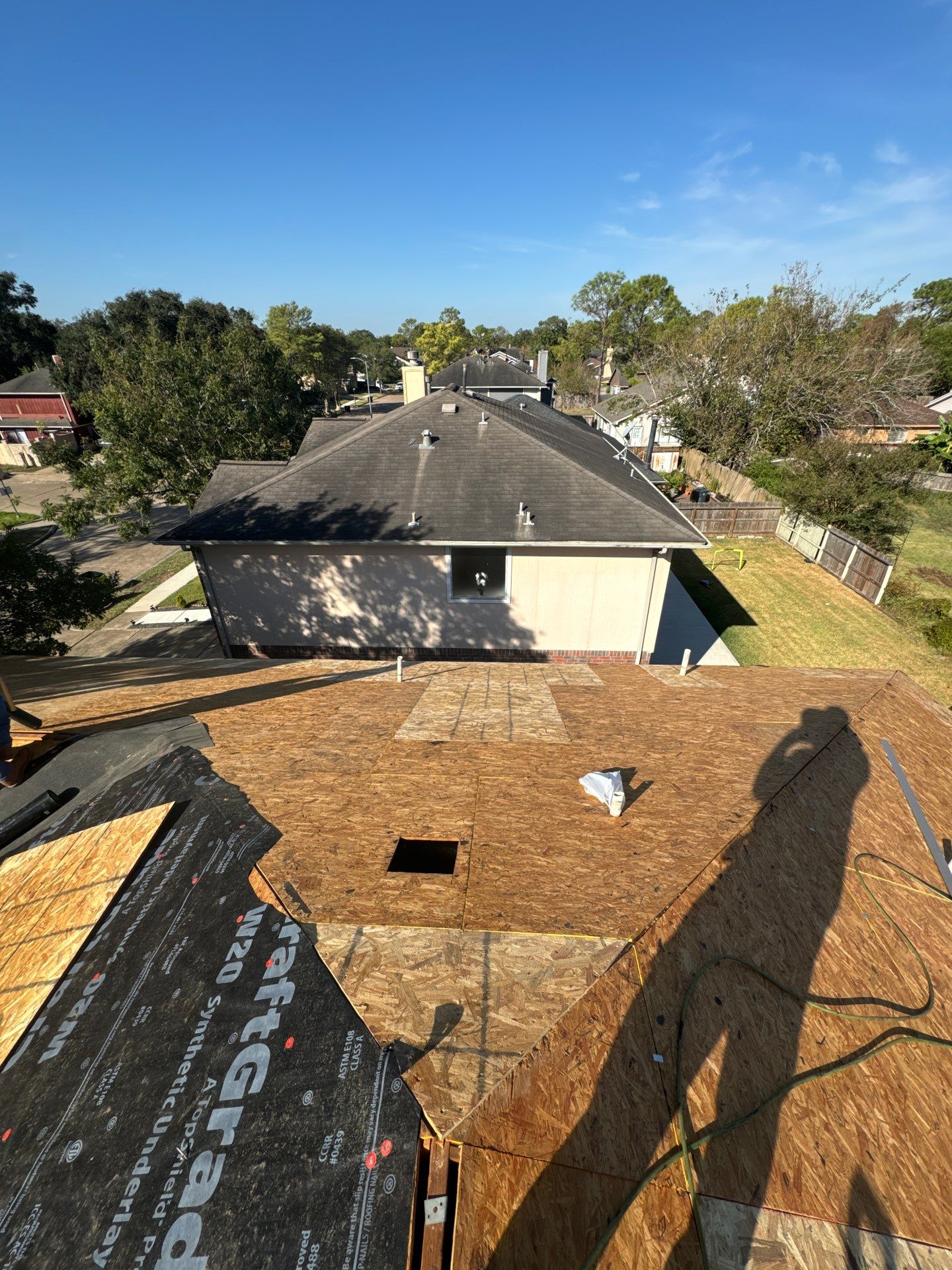 Residential Roofing Repair using Owen's Corning Duration (Lifetime) Shingles by Roof Repair Company