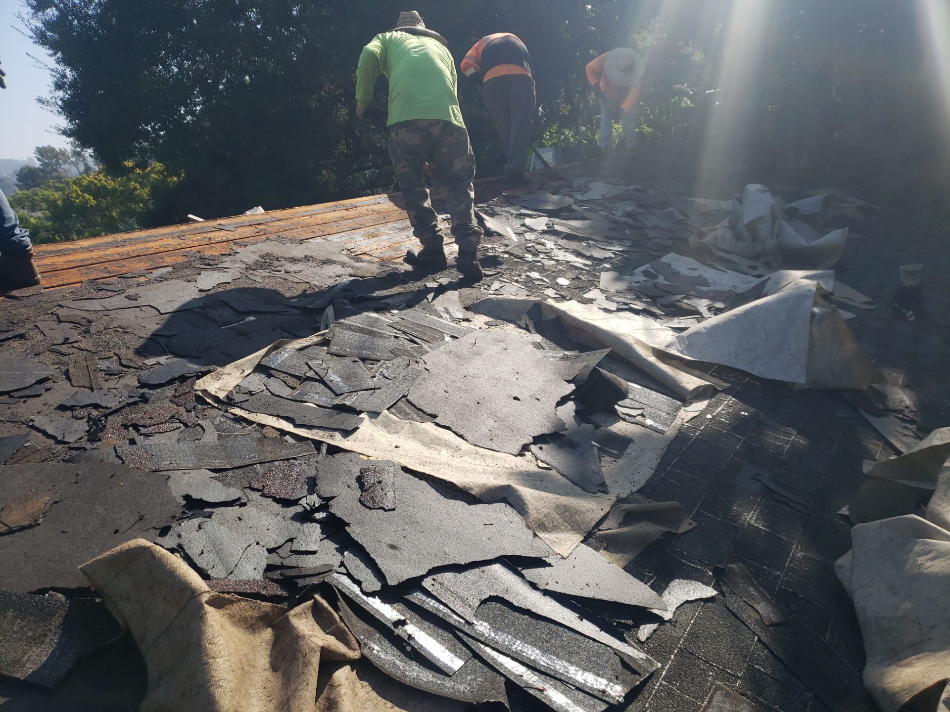 Residential Roofing Installation using Shingles and Silicone by Hull Brothers Roofing