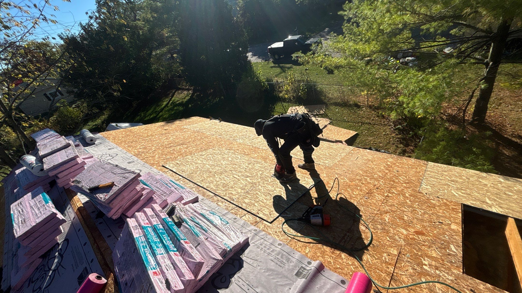 Roof Replacement using Owens Corning Estate Gray by 180 Contractors