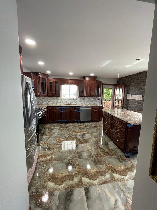 Kitchen Remodel using Cabinets by Home Concepts Construction