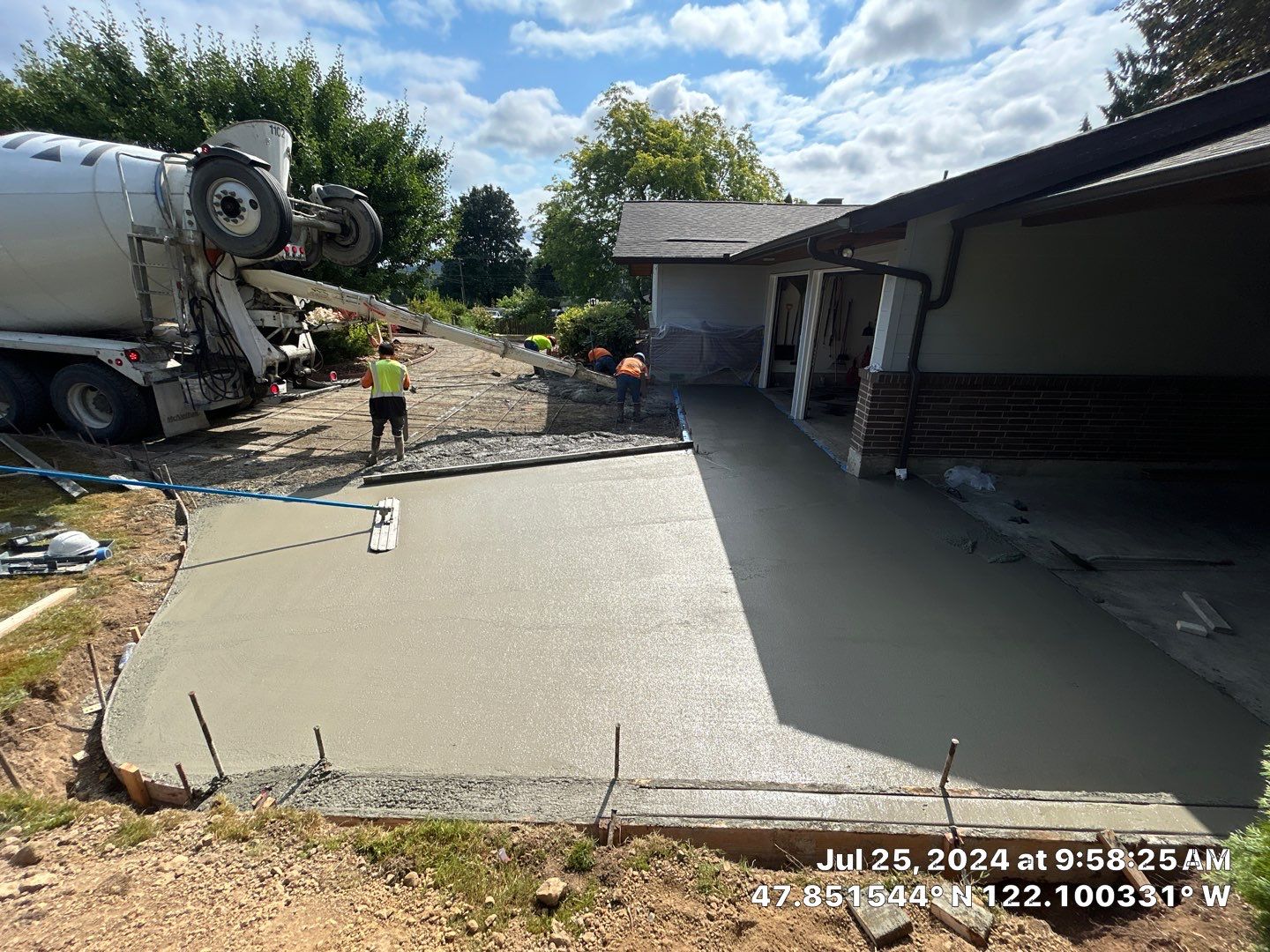 Rodd | Concrete Driveway Extentension by Jireh Asphalt & Concrete Inc 