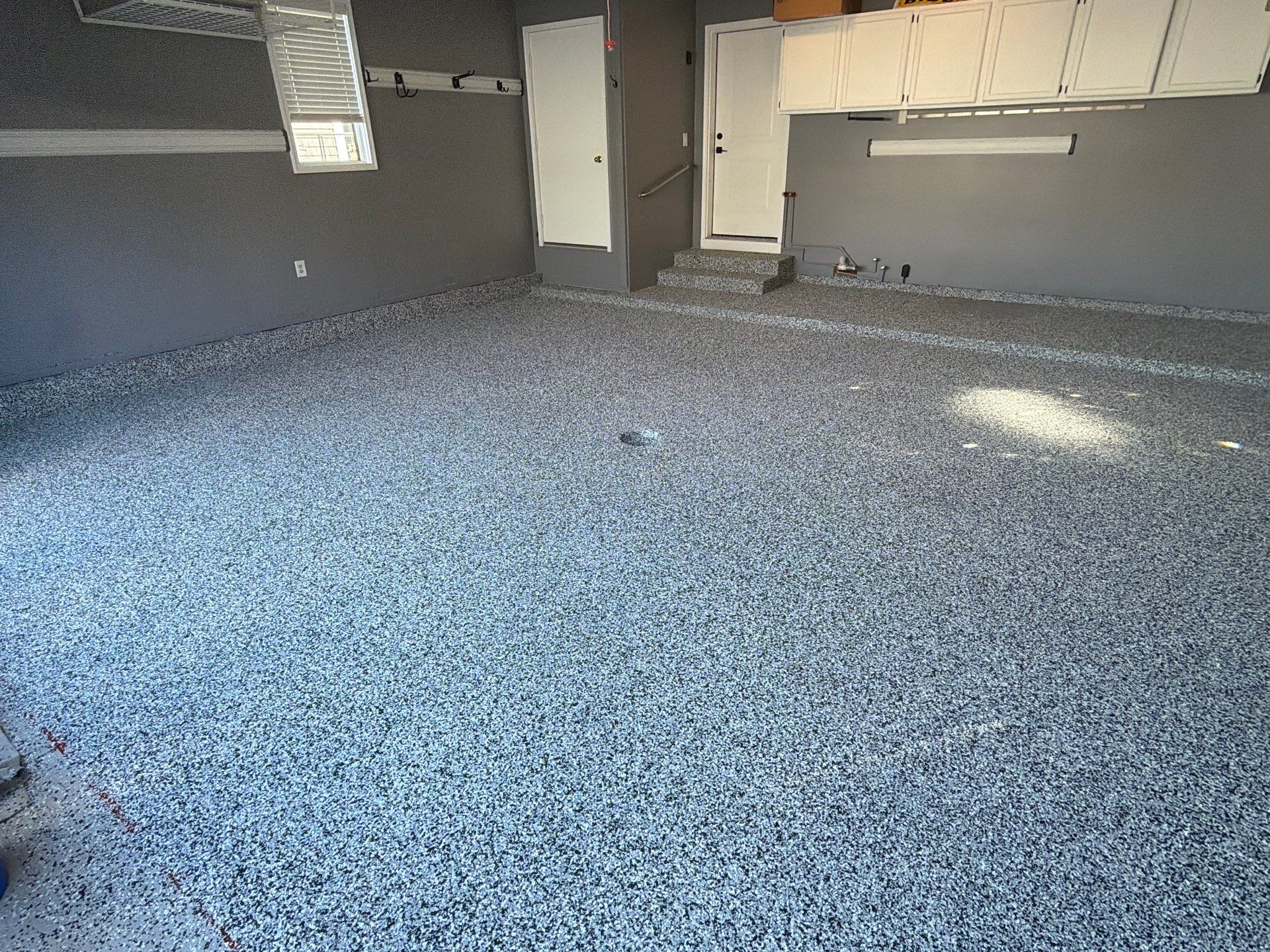 Garage Epoxy Floor Transformation! by Gordon Painting