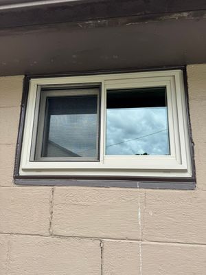 Basement Window Replacement and Glass Block Installation in Yorkville