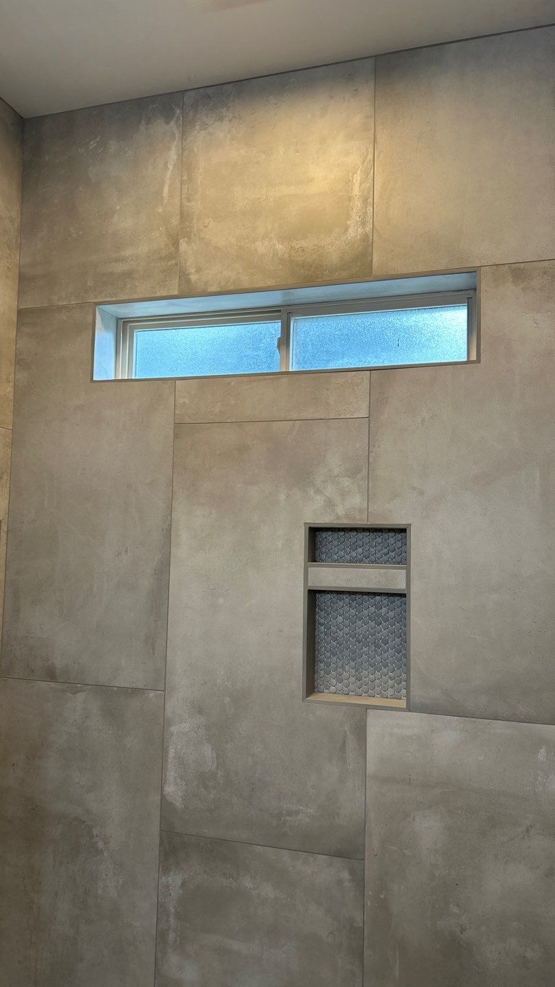 Stunning Tile Shower Installation  by Footprints Floors of Nashville