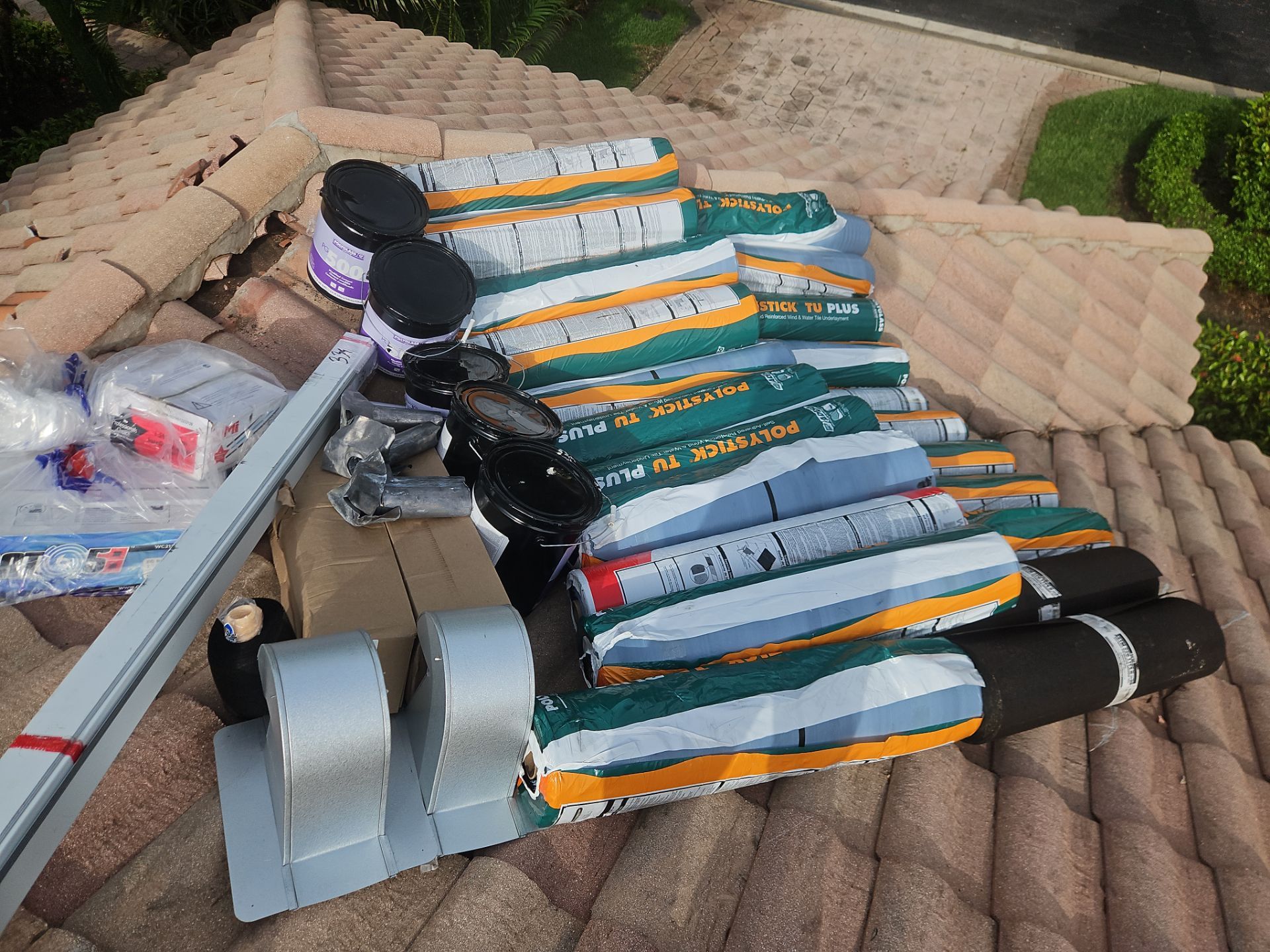 Residential Roofing Installation using WestLake Roofing Tile by BLUES BROTHERS ROOFING