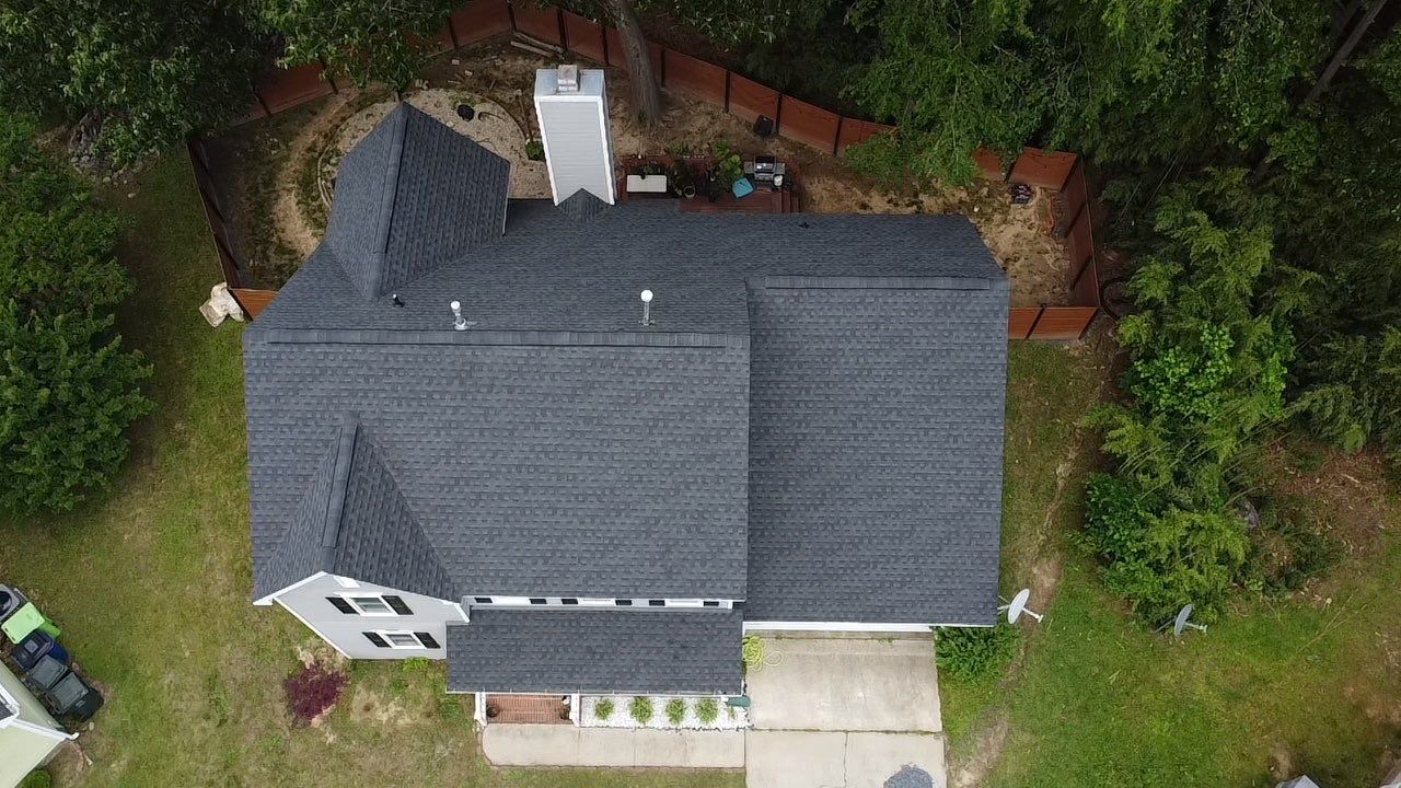 GAF HDZ Charcoal by Skybird Roofing