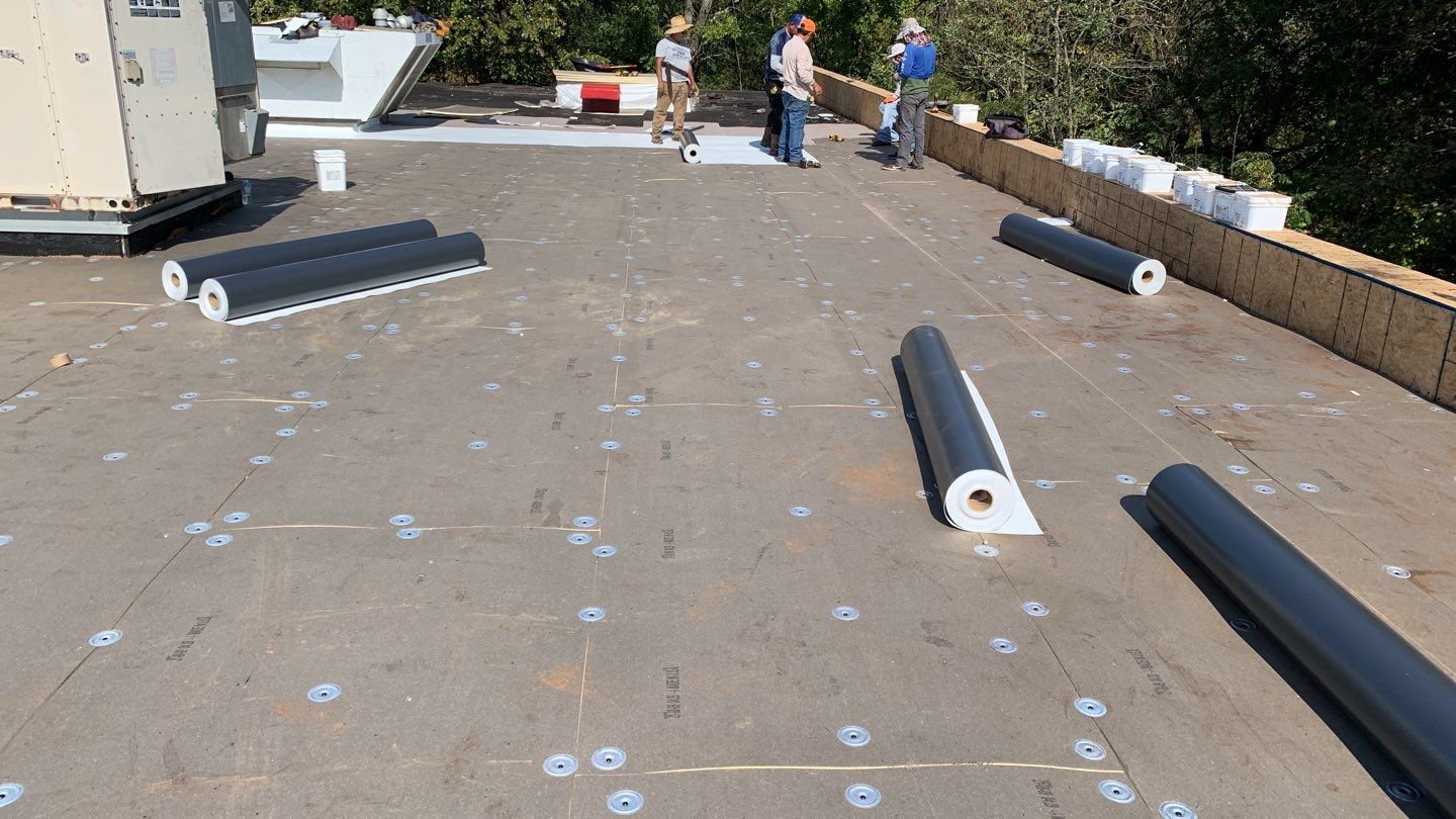 VA Clinic/Tractor Supply in Idabel, Oklahoma by Hostetler Roofing
