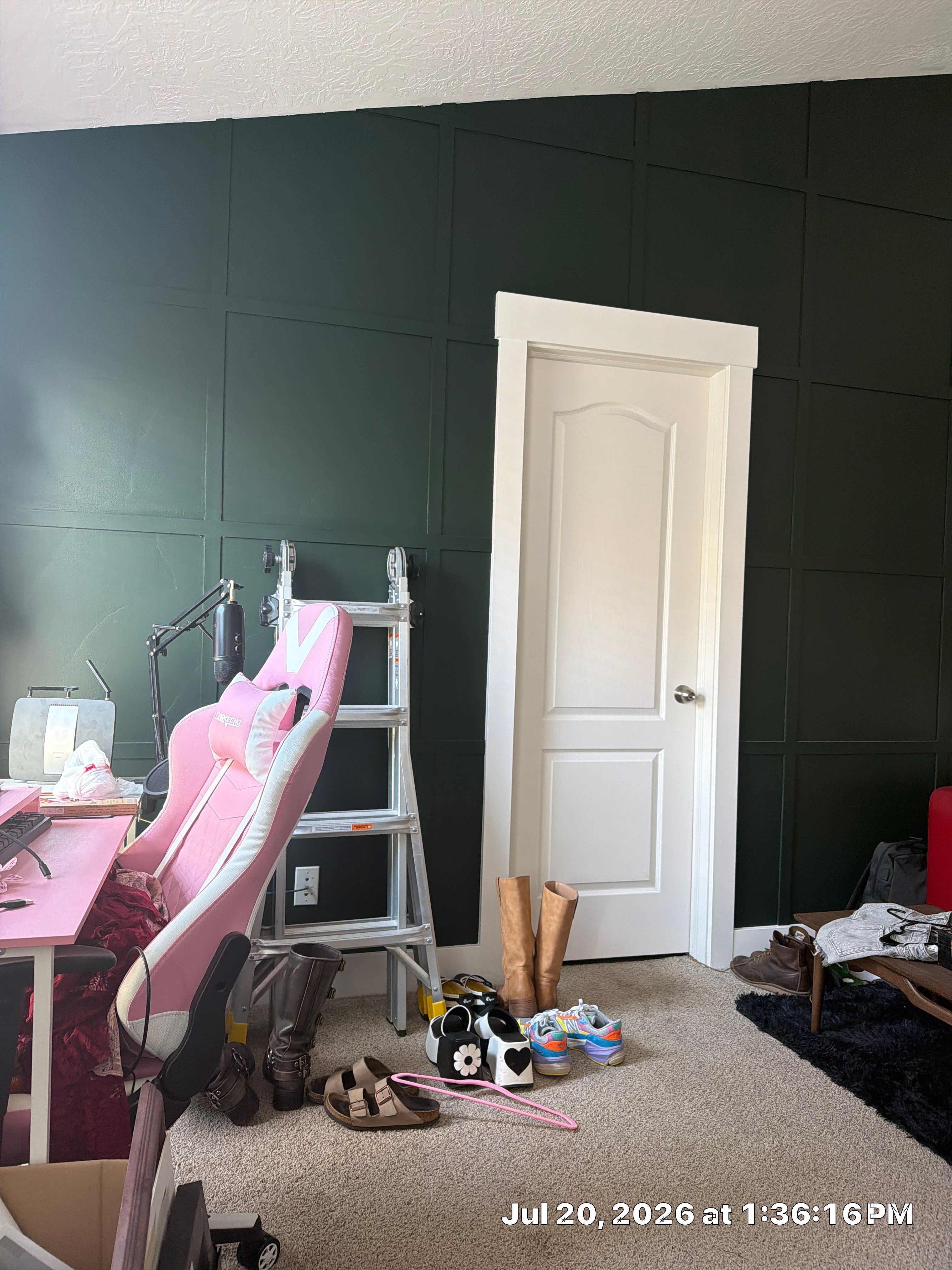 Custom Board and Batten Accent Wall Installation in South Salt Lake by CompanyCam Sales Demo