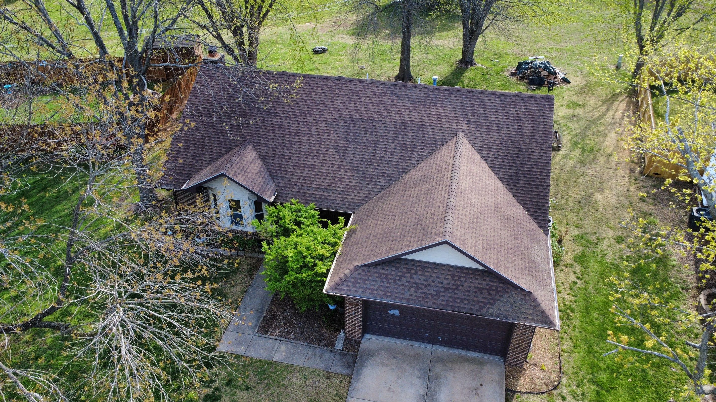 Residential Roof + Gutters & Downspouts Install  by Titan Commercial & Residential Roofing 