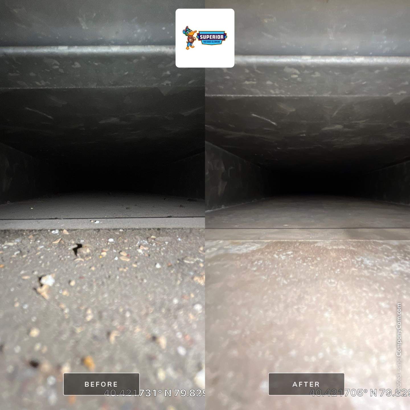 Air Duct Cleaning With a Vacuum Truck in Turtle Creek, PA by Superior Air Duct Cleaning