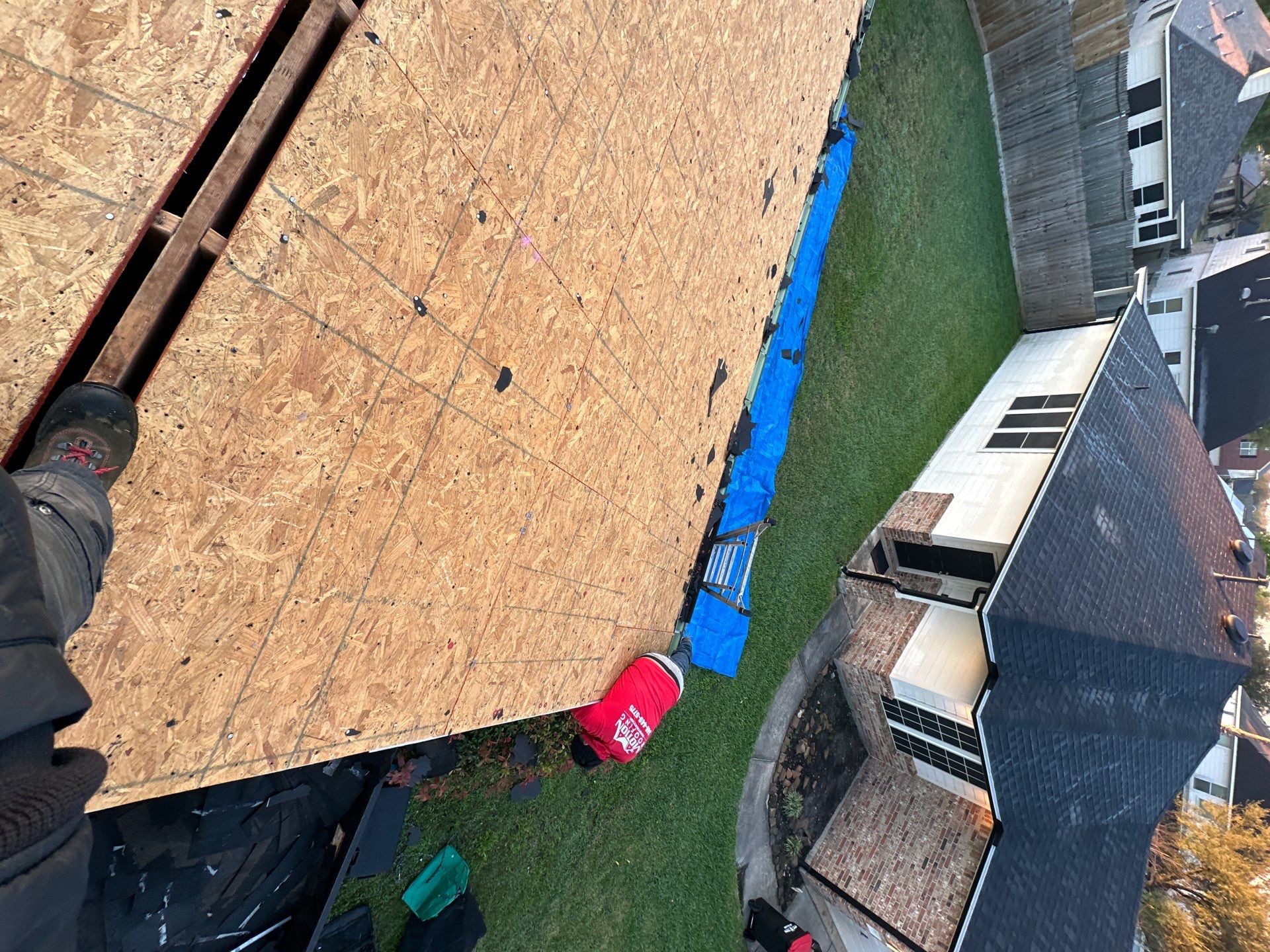 Project in Houston by Motion Roofing