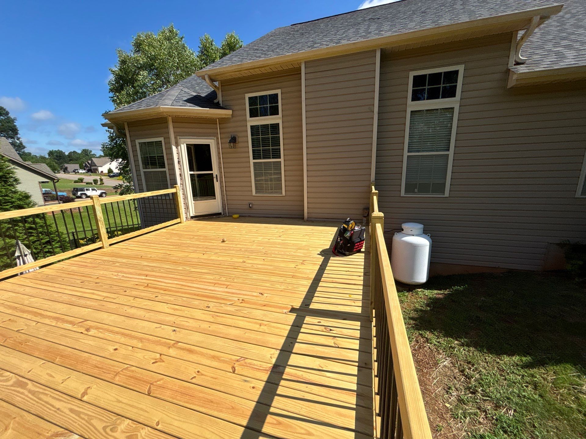 Wood Deck using Wood Sealant by DuraSeal